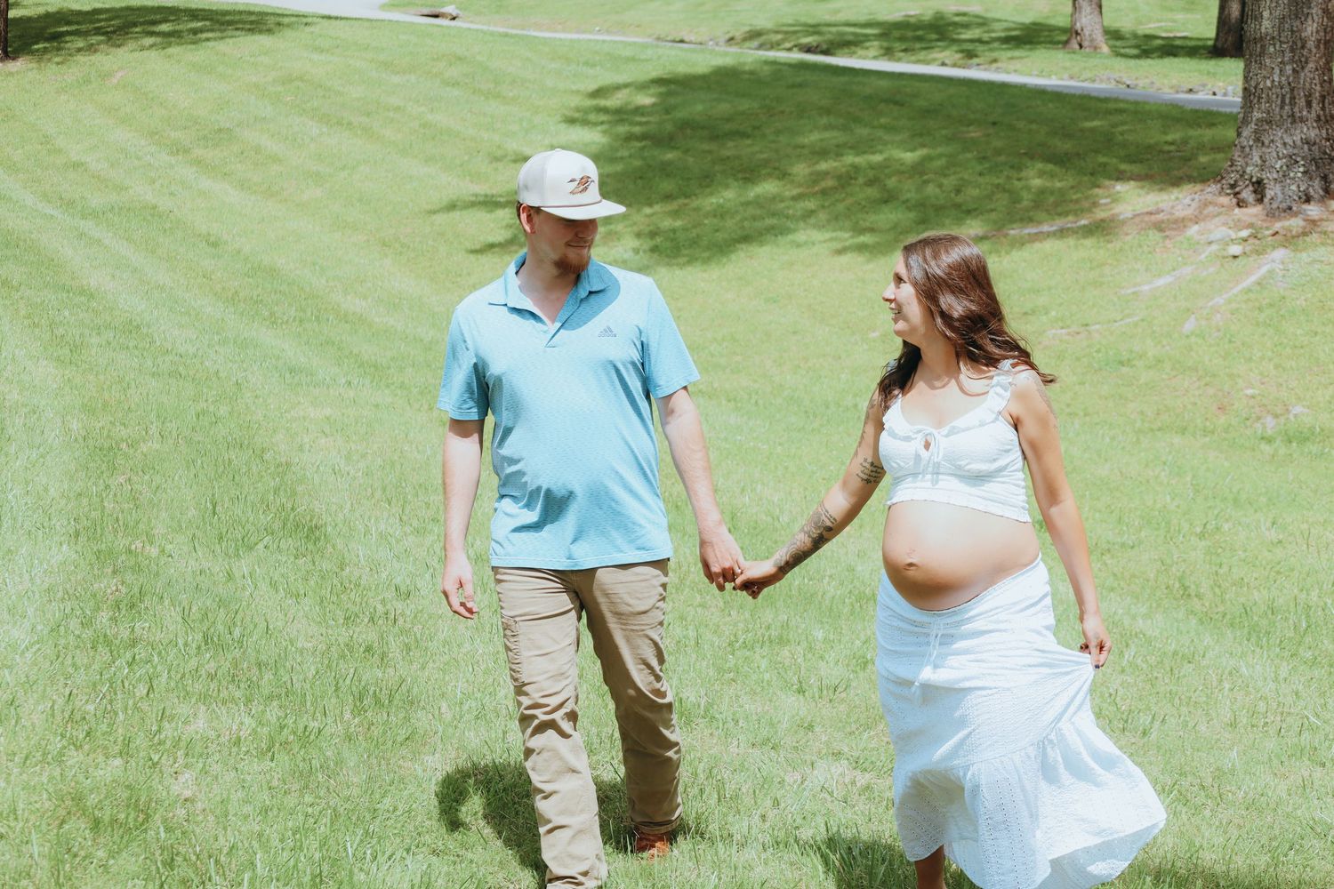 Intimate Country Maternity Session