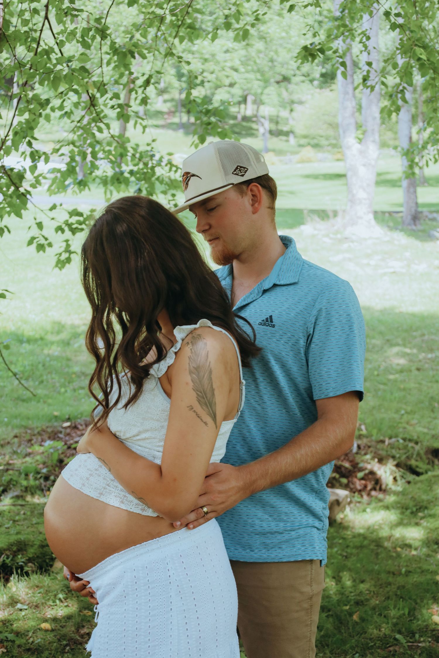 Intimate Country Maternity Session