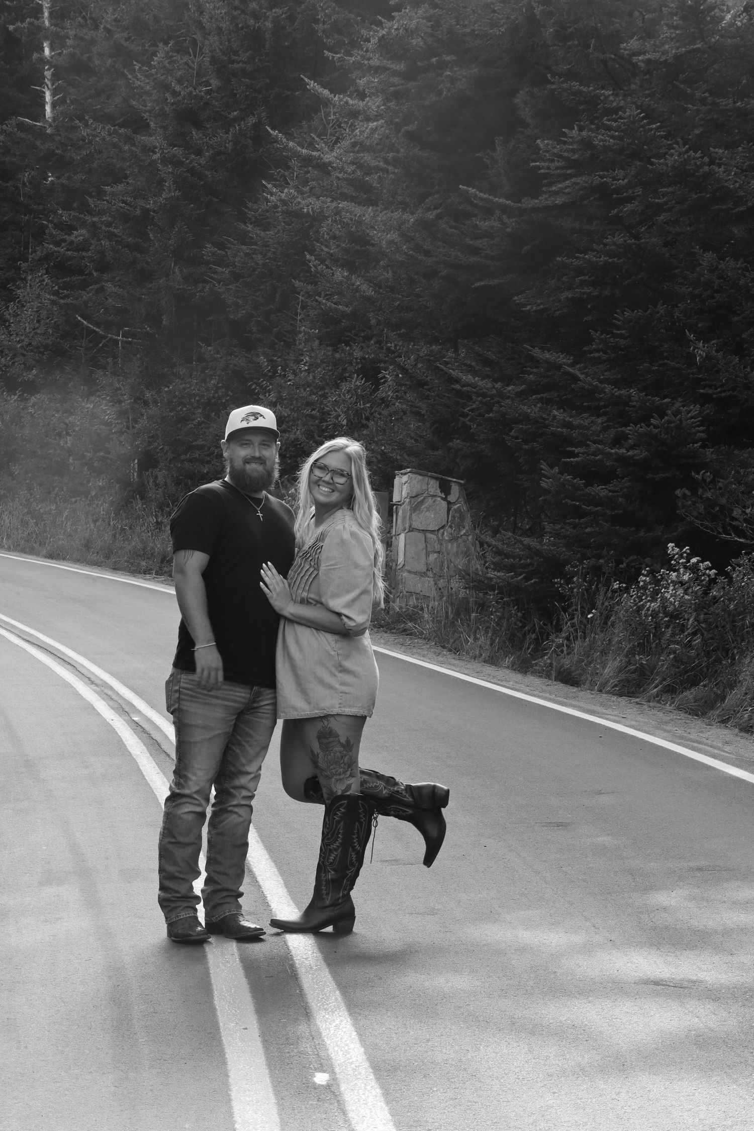 Creative Couples Photos- Black and White