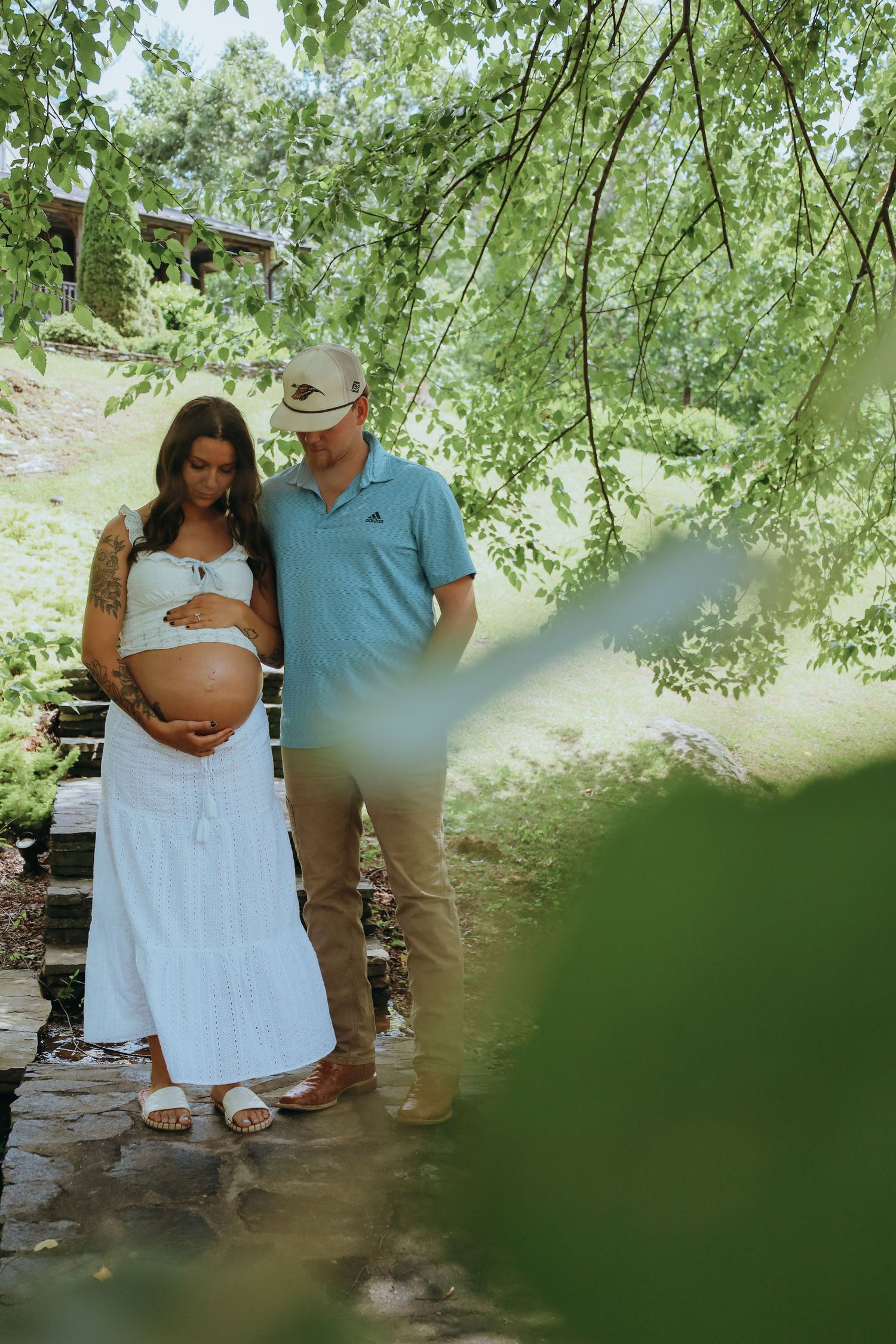 Intimate Country Maternity Session