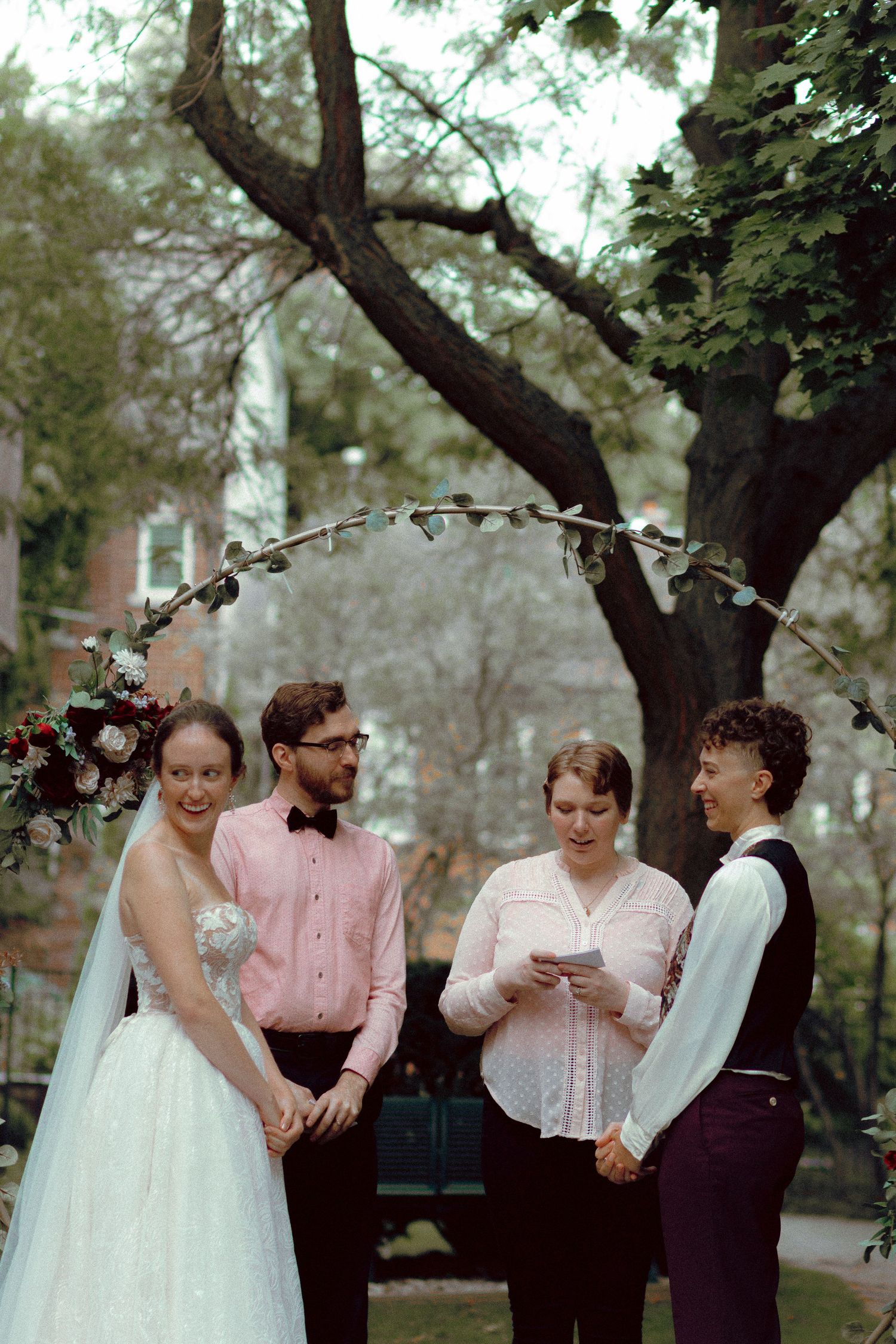 From Private Vows to a Brewery Celebration: An American Queer Wedding in Toronto\
