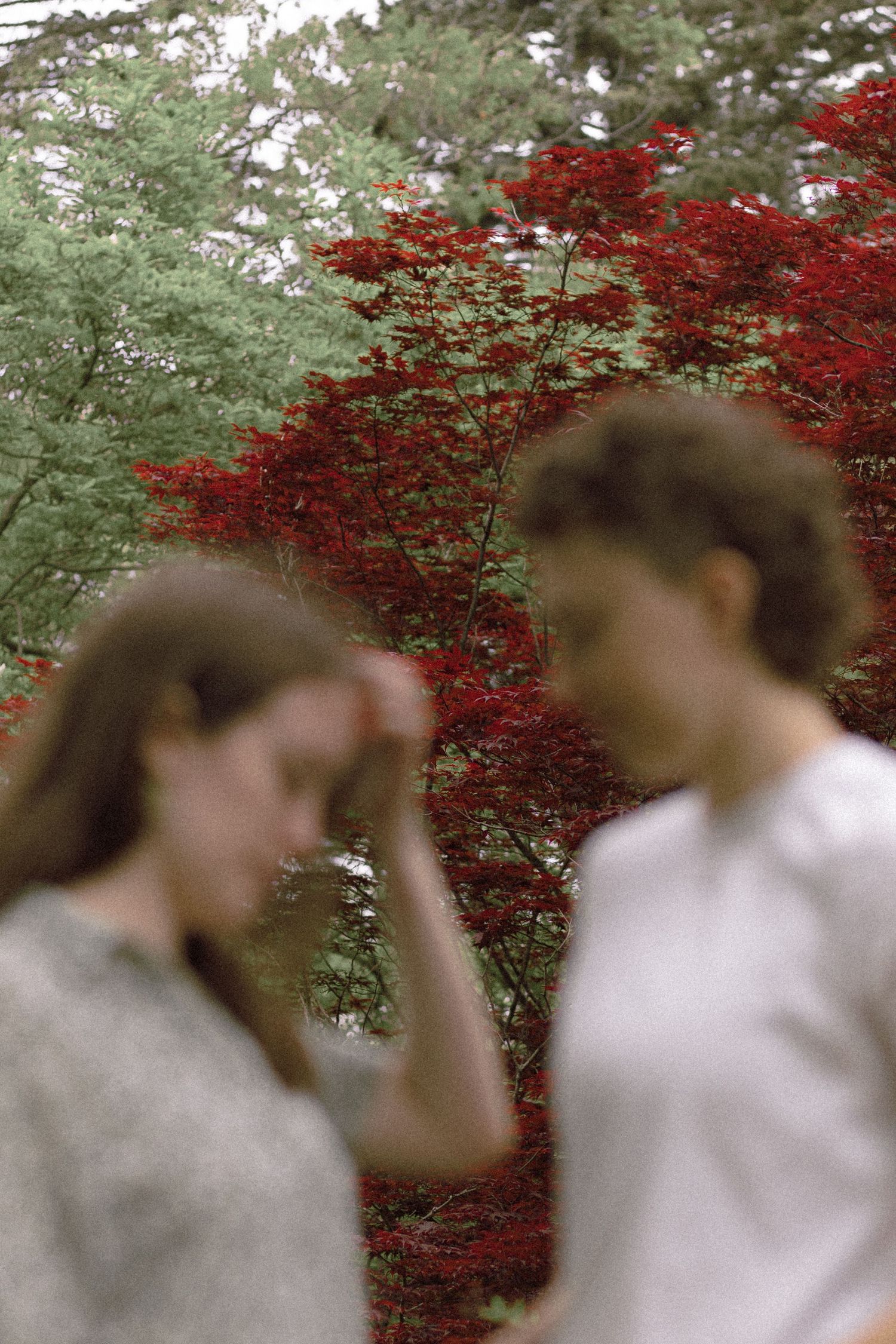 Lesbian American Couple’s Engagement Photoshoot at High Park in Toronto