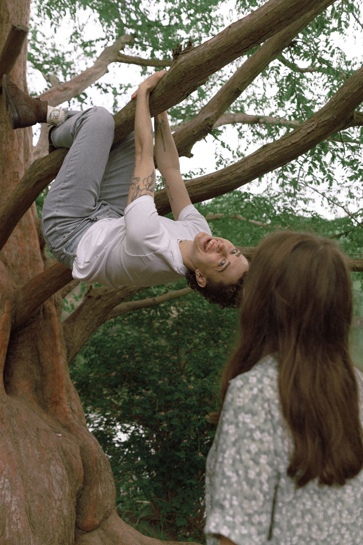 Lesbian American Couple’s Engagement Photoshoot at High Park in Toronto