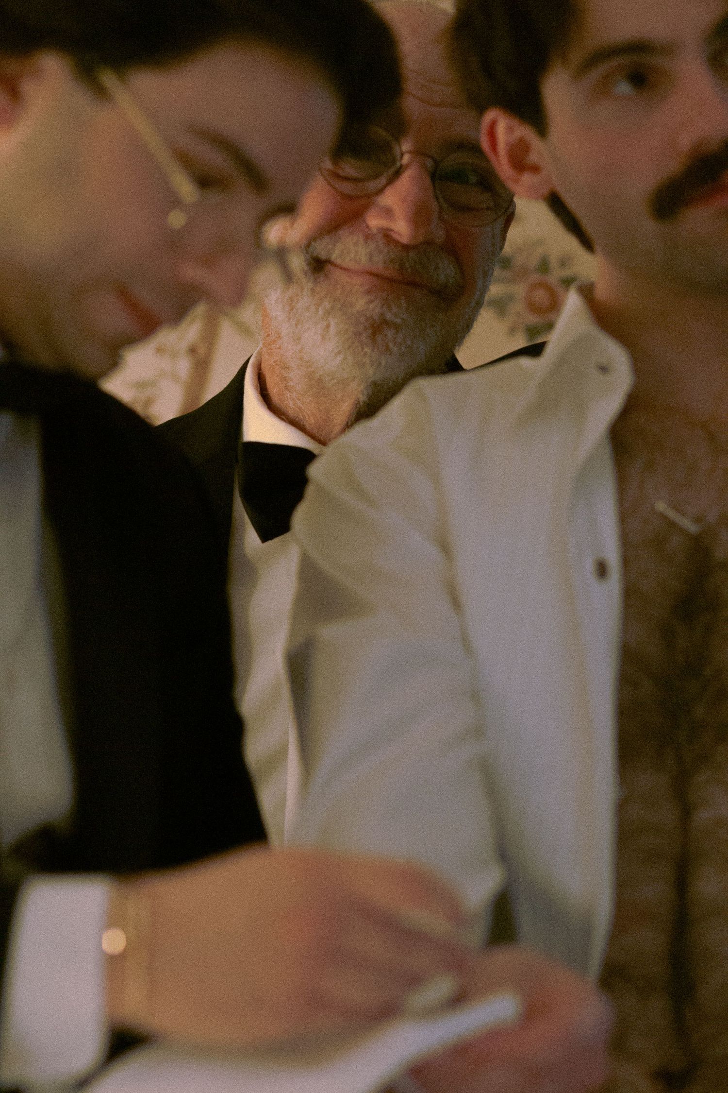 jewish groom getting ready  at Old Mill hotel Toronto
