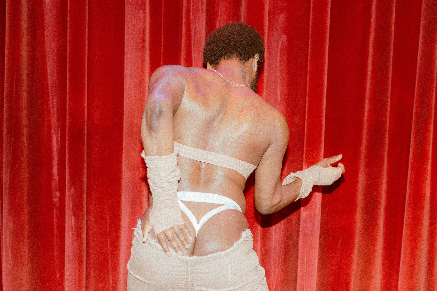 Vogue performer Curiosity Pinklady at BUDDIES IN BAD TIMES during BI BI BABY event organized by Something Co