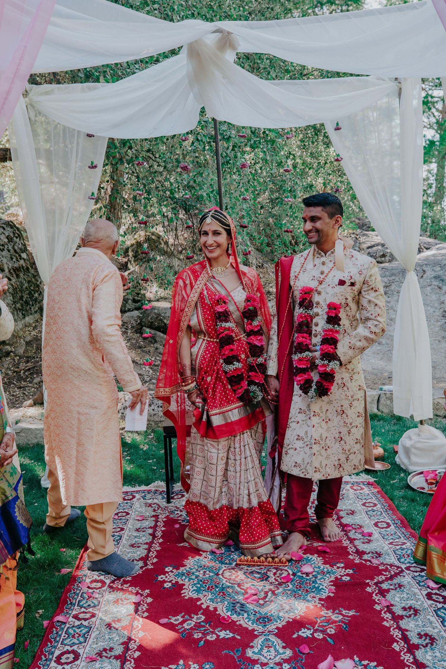 Elopement in Yosemite ceremony