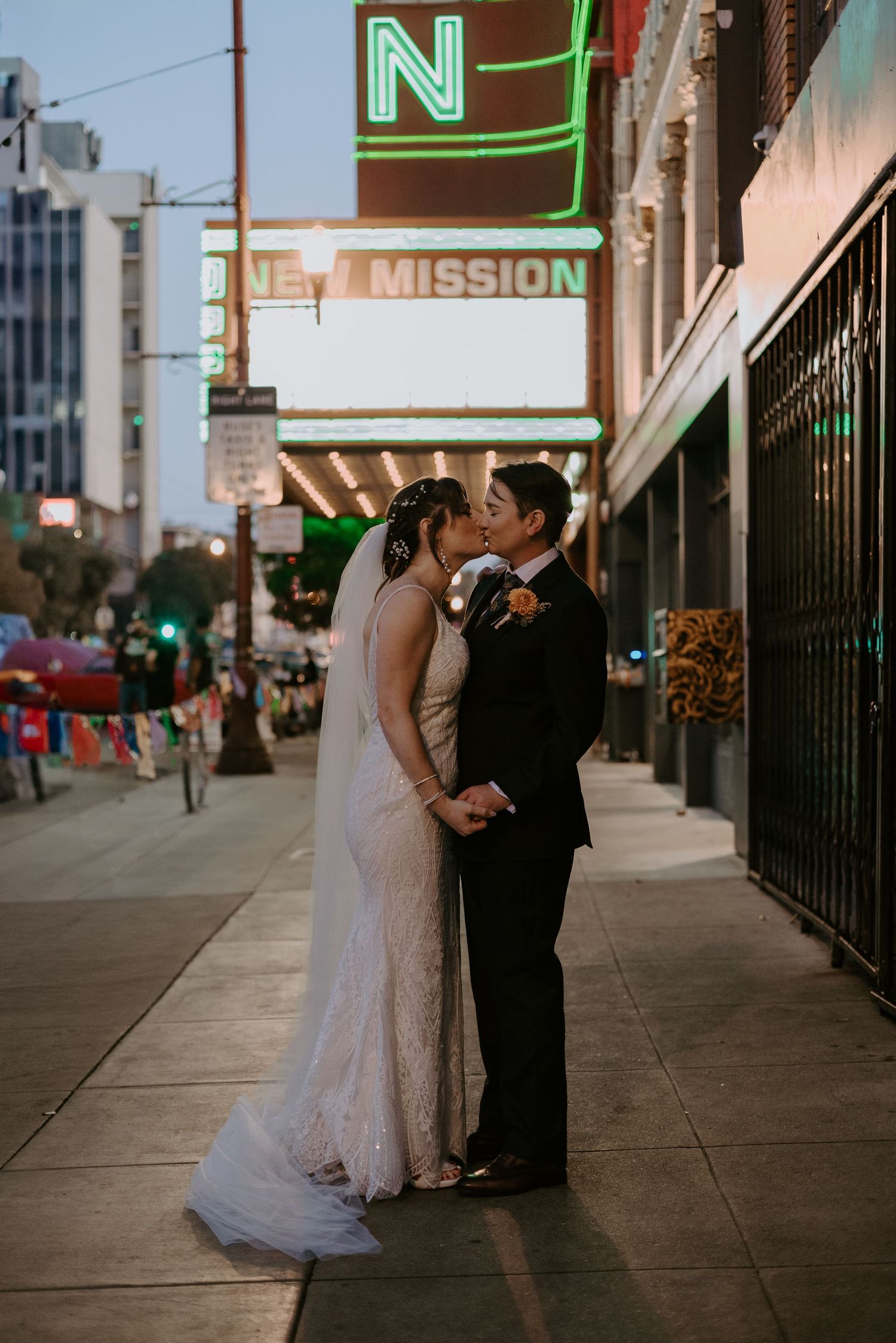 Mission Theater Wedding Day Photos