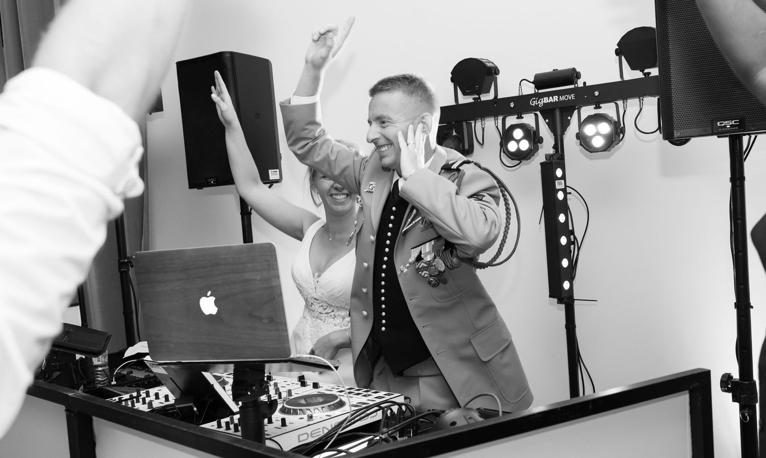 DJ set mariés