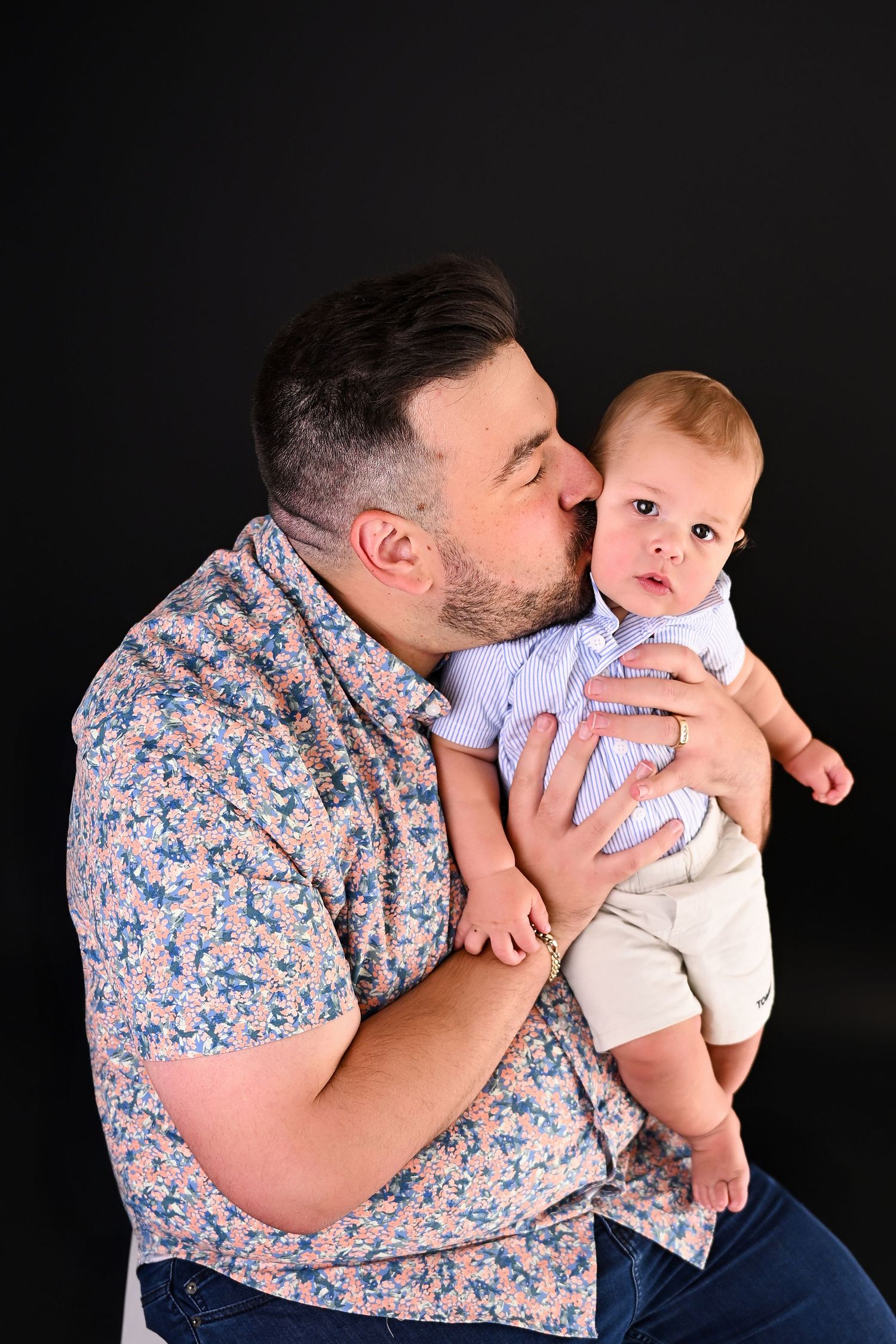 Father's Day Photoshoot in Tempe Scottsdale Arizona Photography with baby