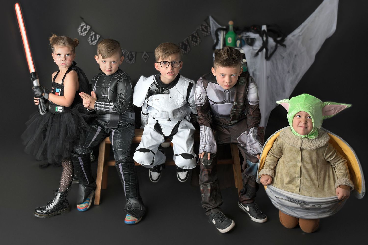 Halloween Mini session in costume Star Wars Arizona