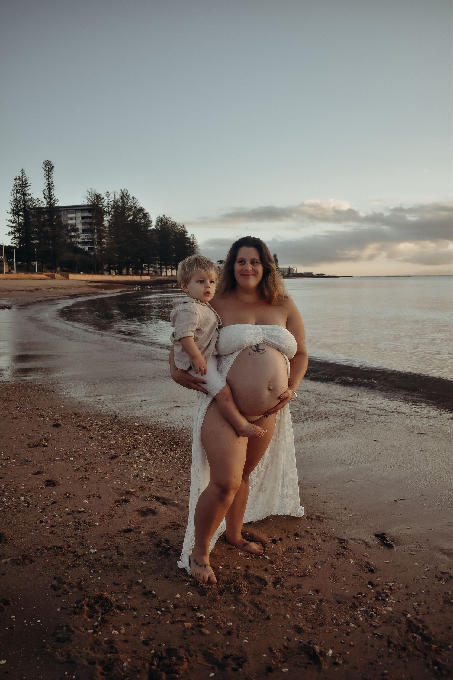 Sunrise maternity photo