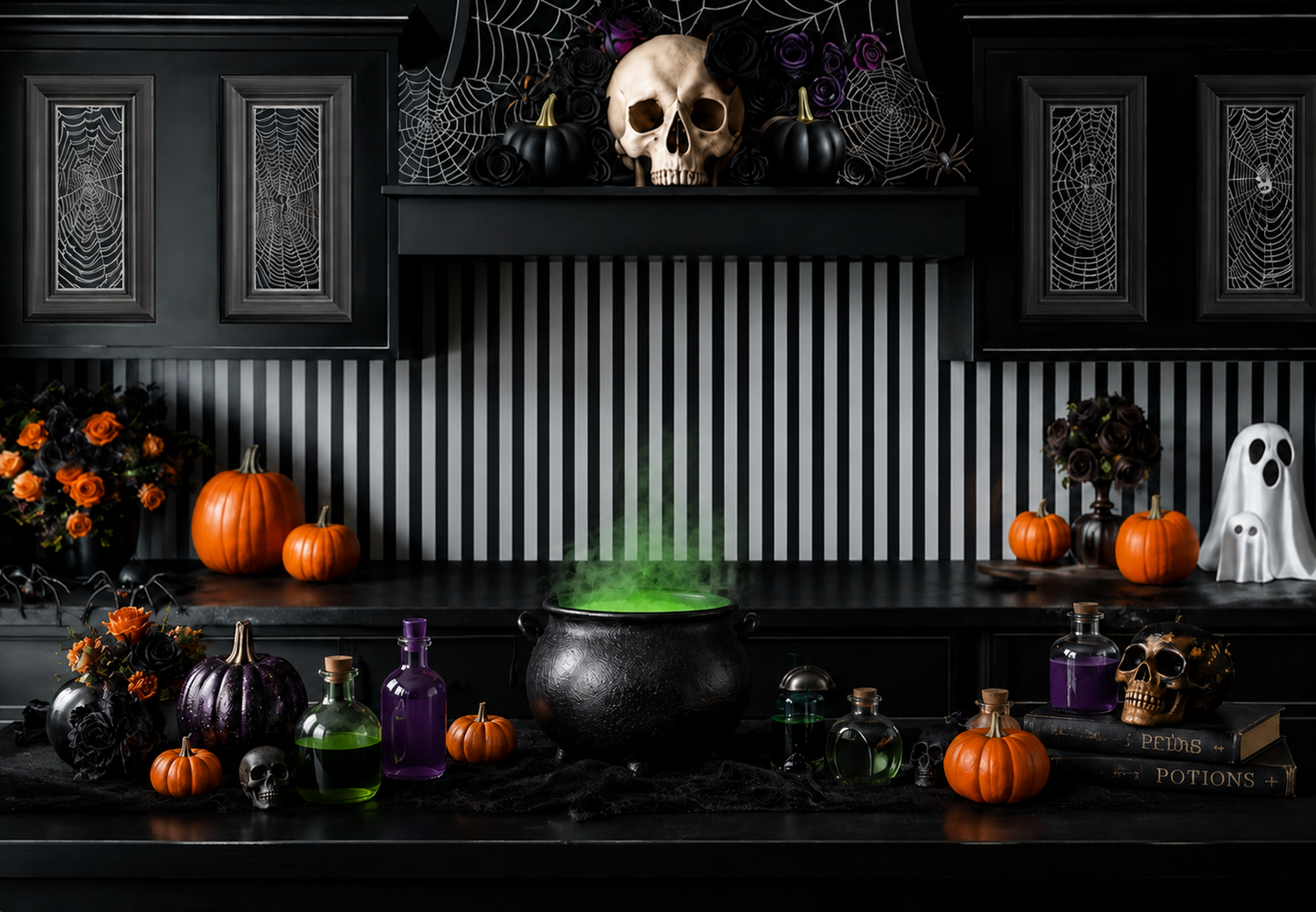 halloween backdrop