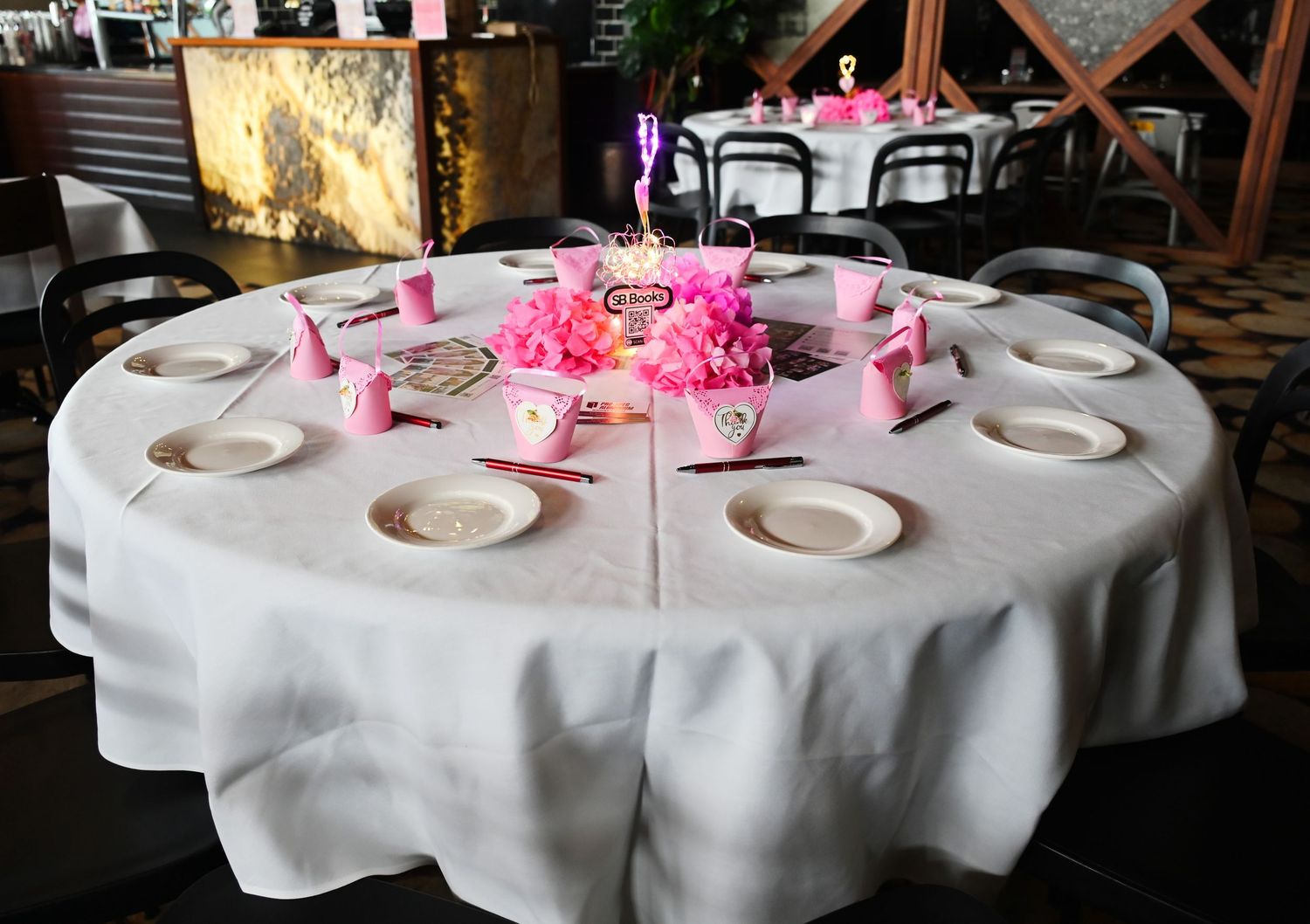 Hope in Pink table