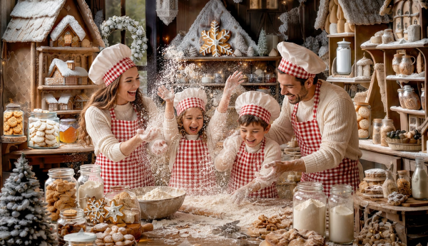 Christmas Gingerbread Bakery mini sessions