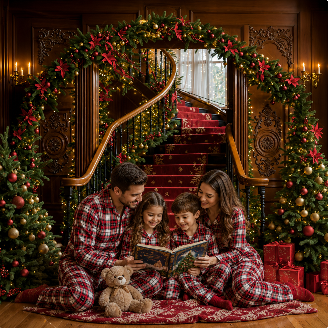 Christmas stairs mini