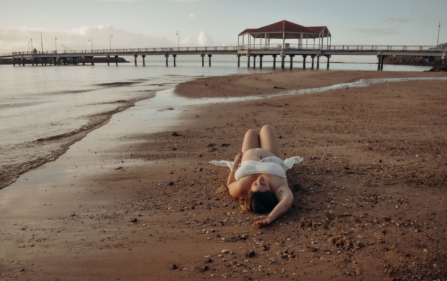 Sunrise maternity photo