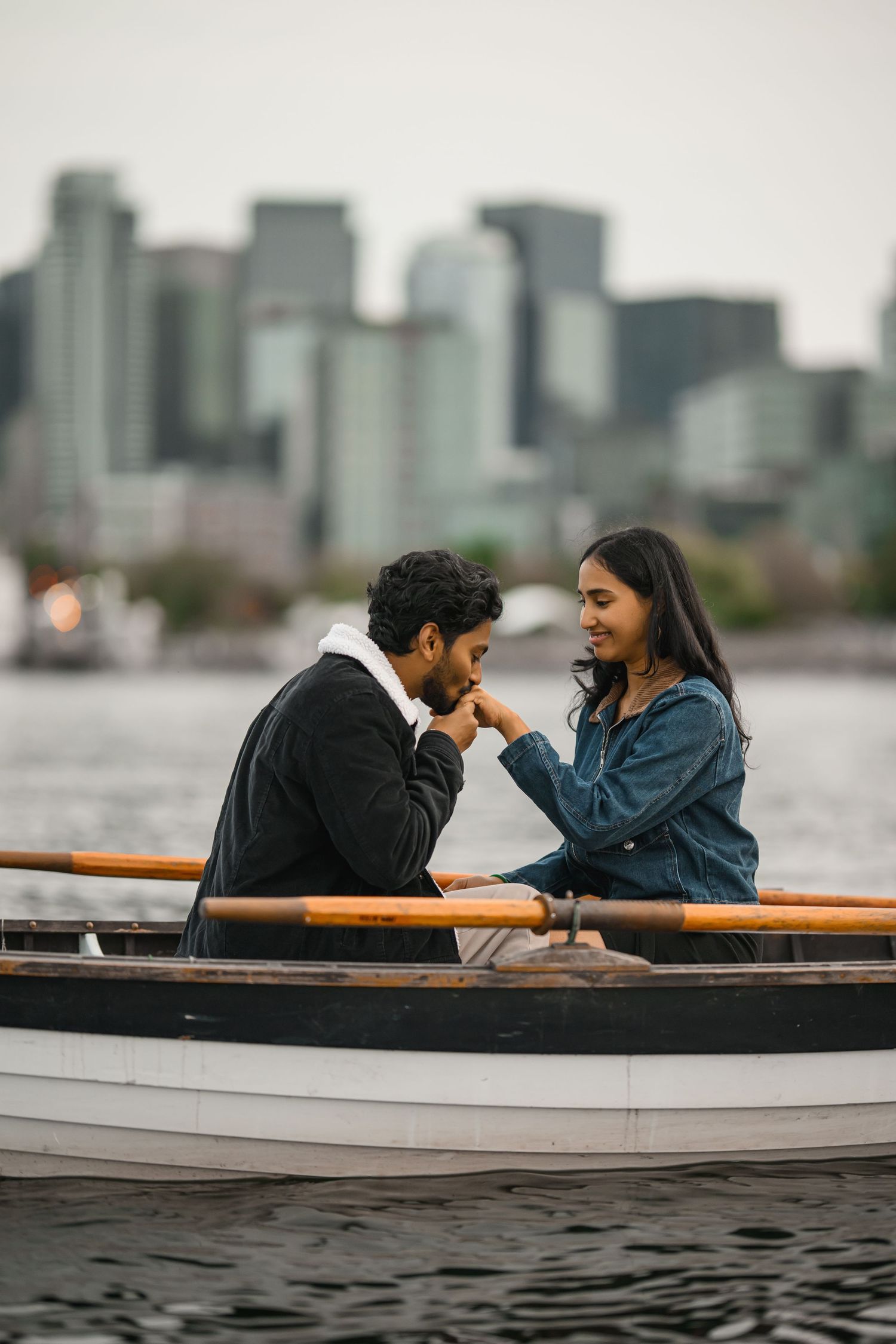 The proposal in the middle of Lake Union, proposal photographer, Seattle