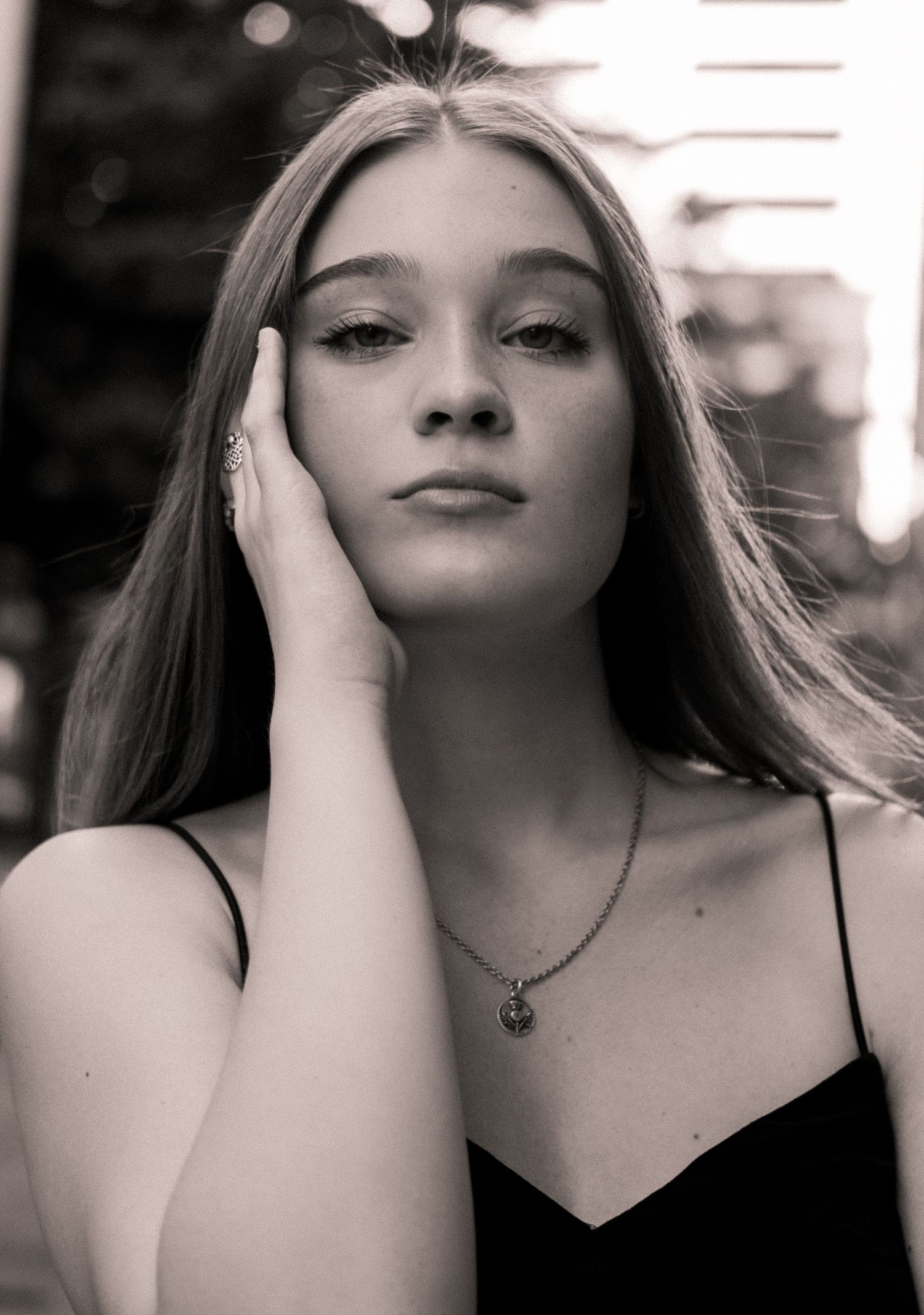 Photo of a high school senior in Atlanta