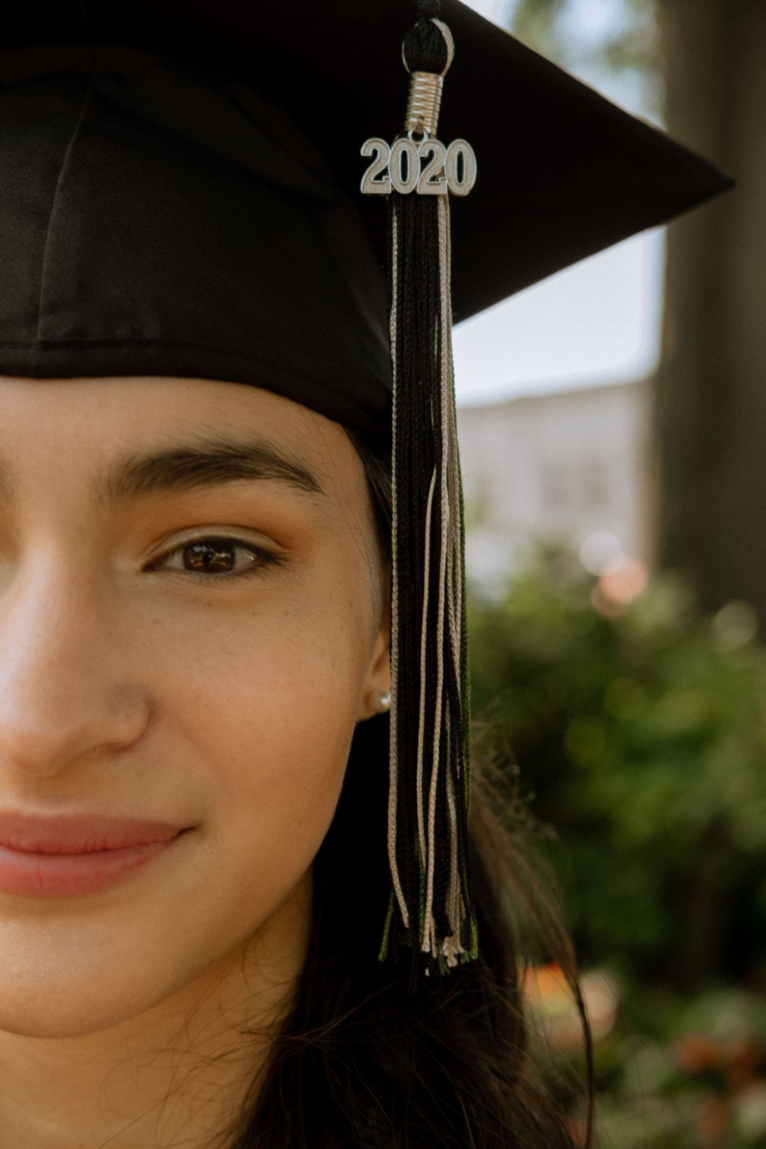 Photo of a high school graduate at Marietta Square