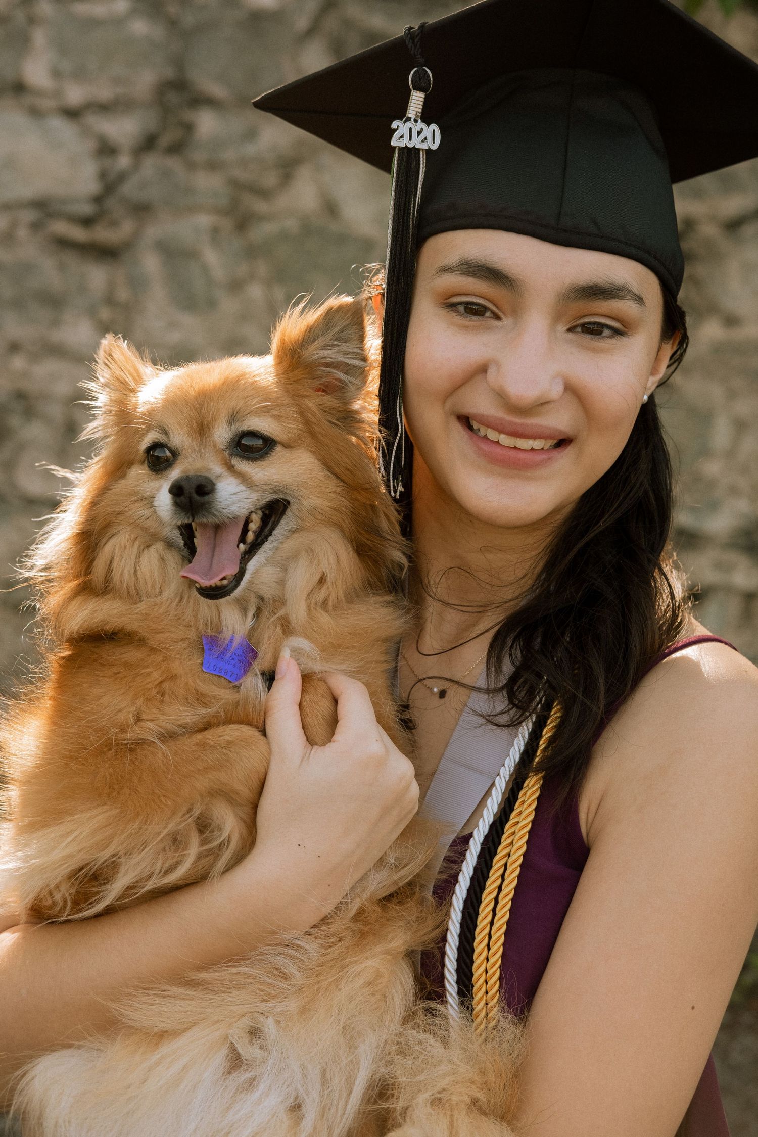 Photo of a high school graduate at Marietta Square