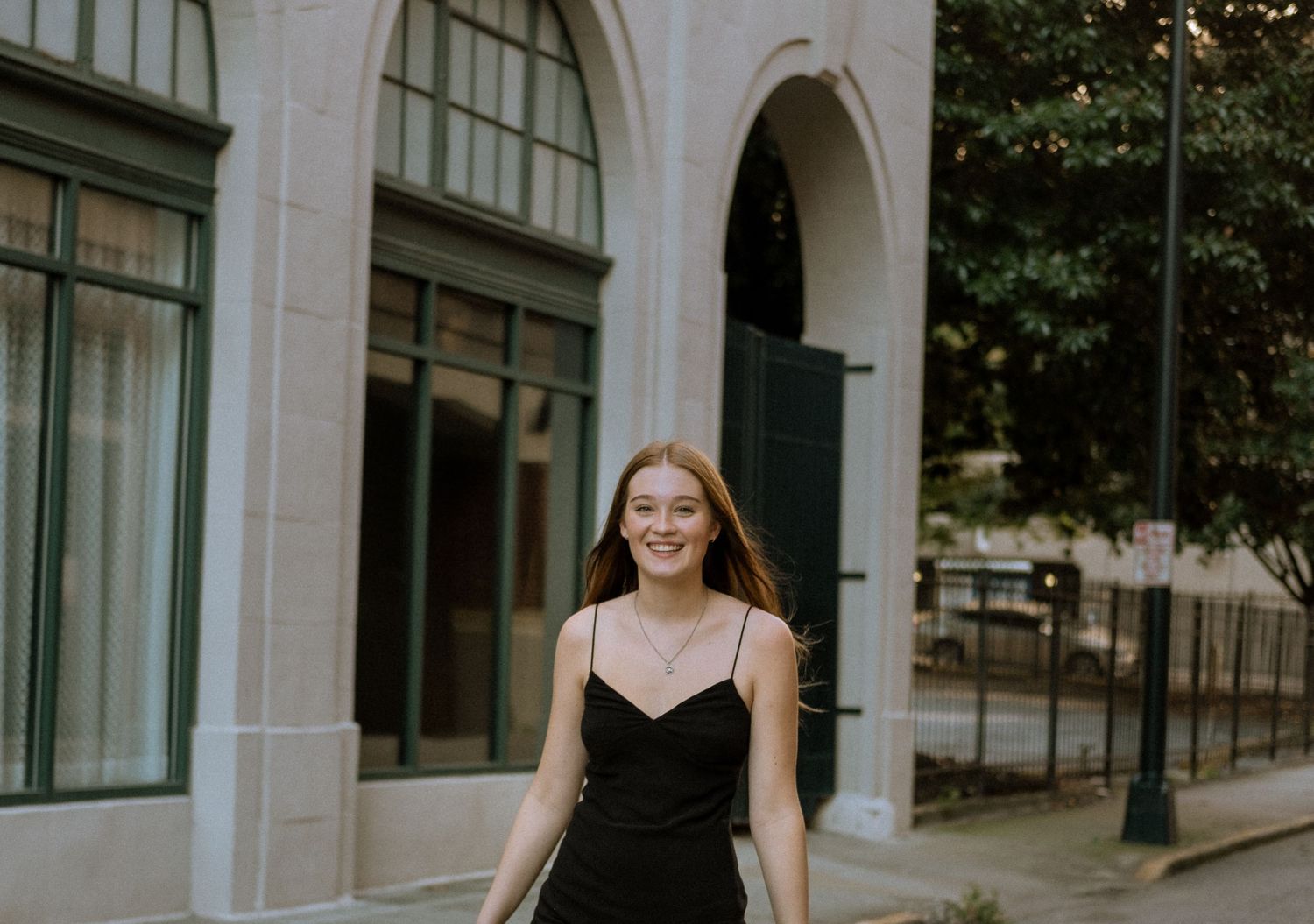 Photo of a high school senior in Atlanta
