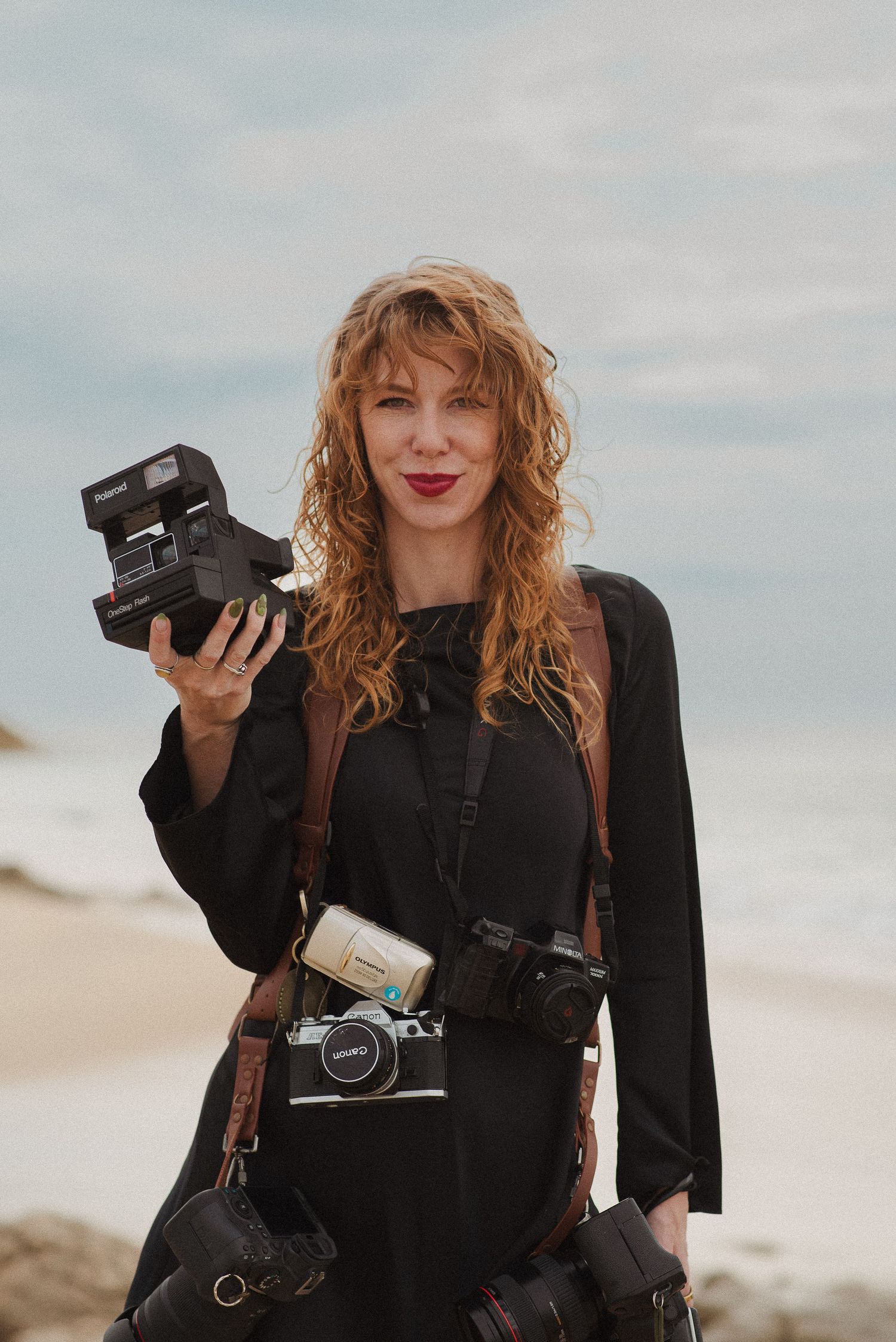 Portrait of Love On Film Baja photographer Zoey Marchiney.