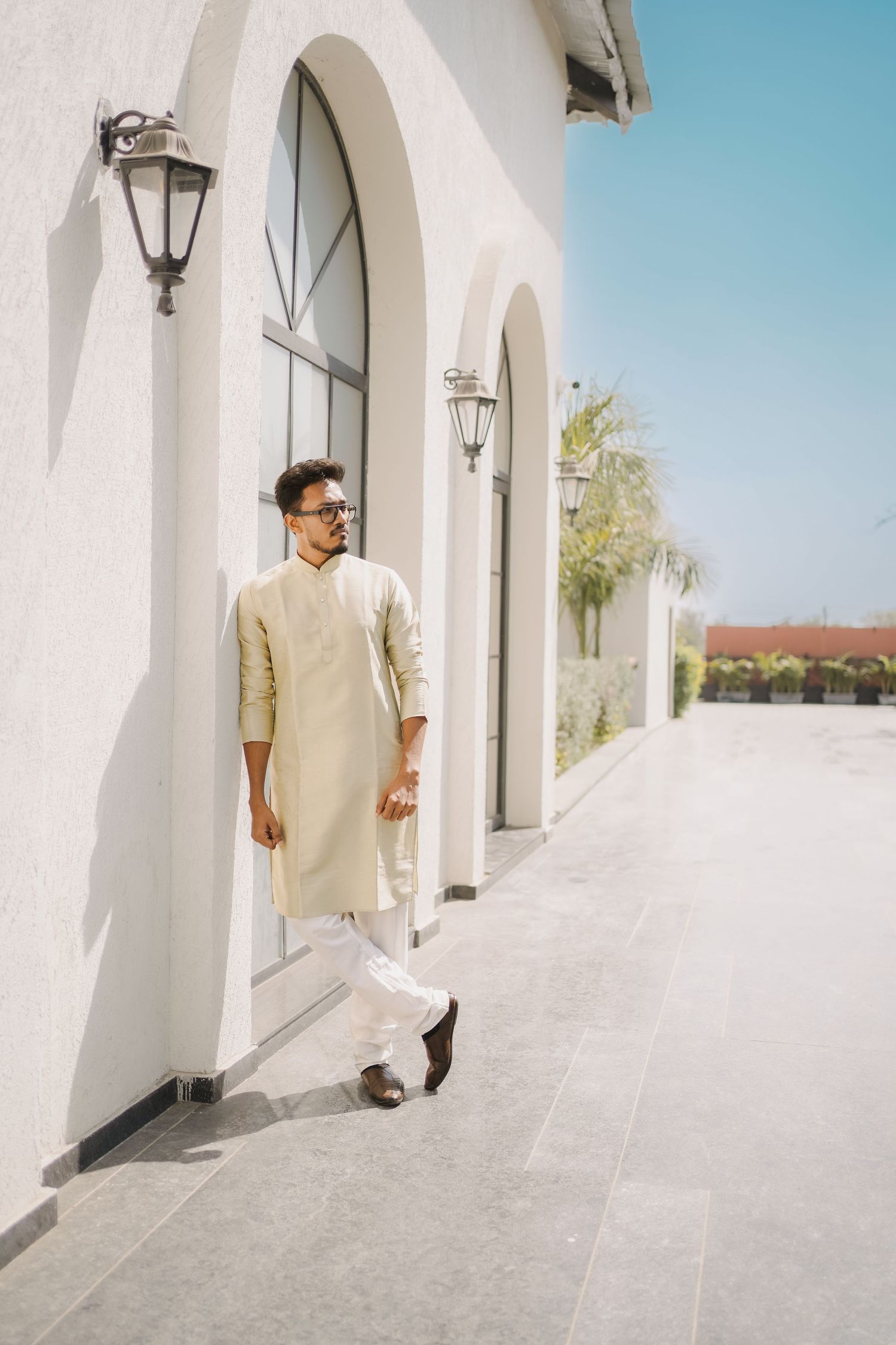 Professional portrait of fashion photographer Darshil Patel, founder of Frames by Darshil.