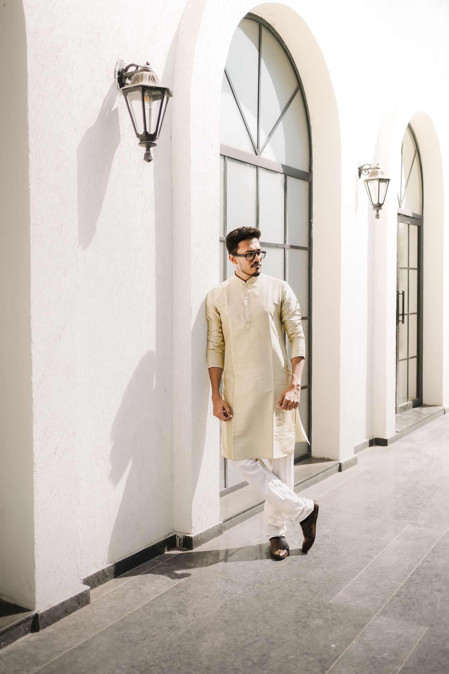 Professional portrait of fashion photographer Darshil Patel, founder of Frames by Darshil.