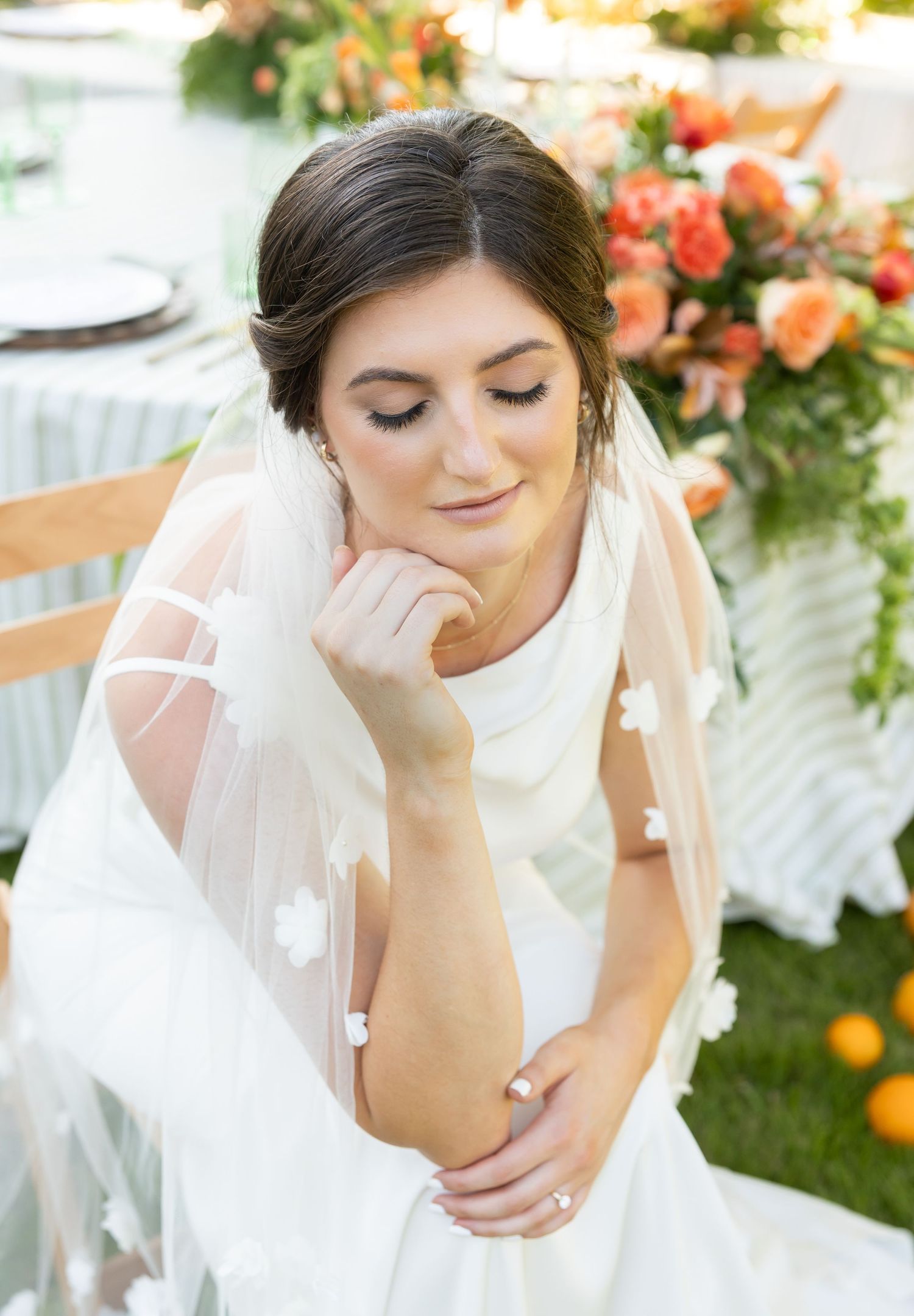 Bridal photo taken by Rock Hill Wedding Photographer