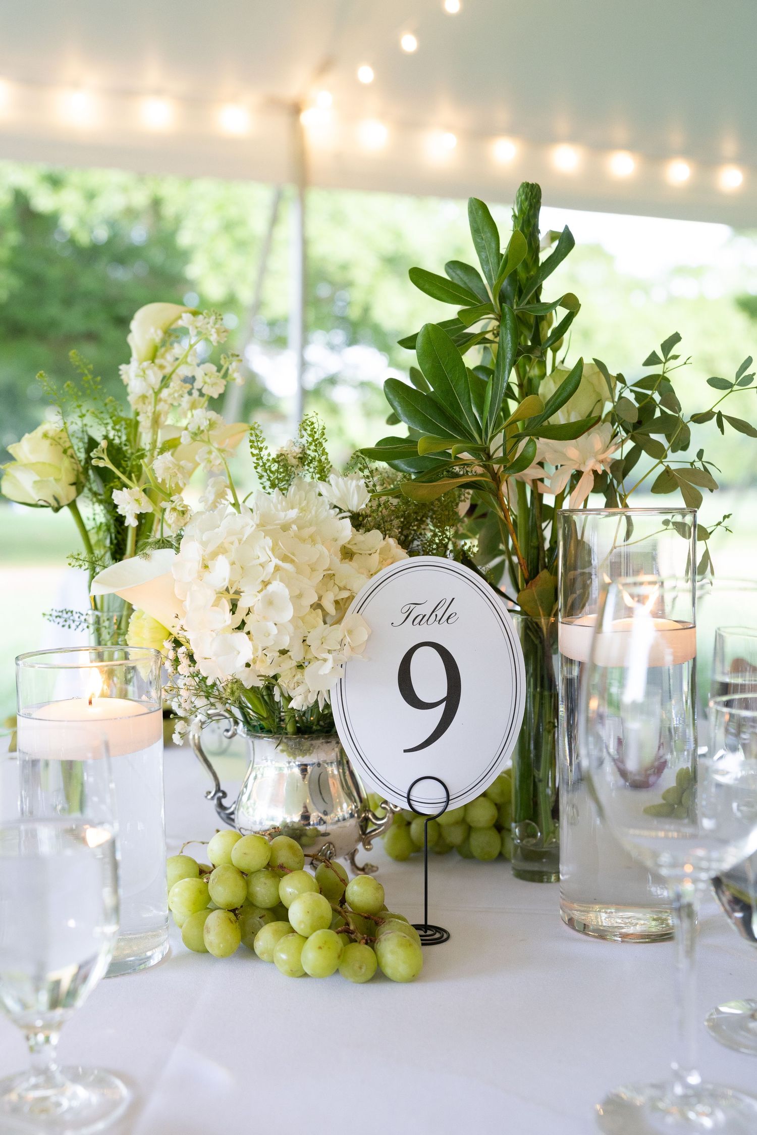 Wedding table-scape photo taken in Charlotte, NC by Rock Hill Wedding Photographer, Natalie Wilson Photo