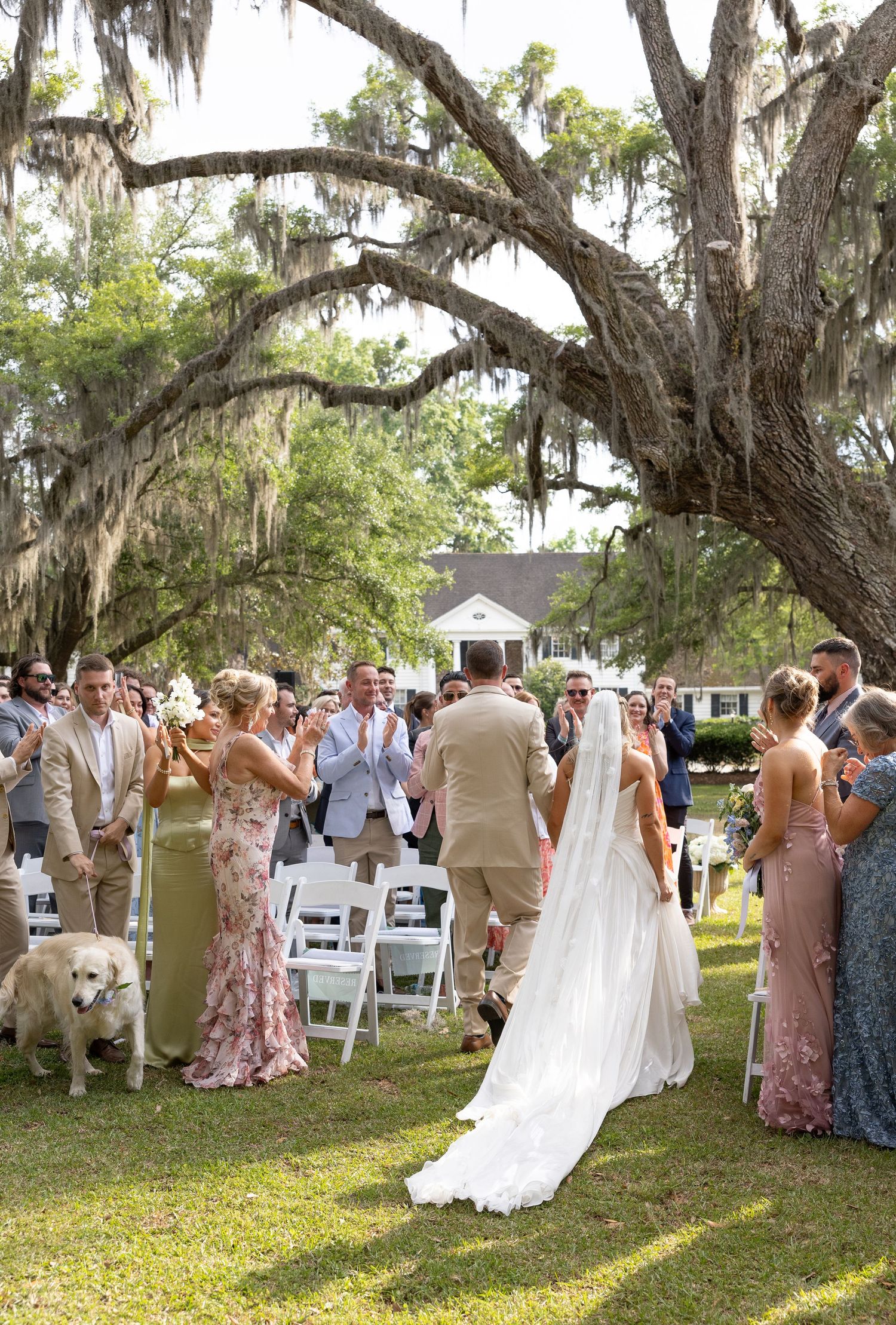 Bride and Groom at wedding at Cotton Hall taken by Rock Hill Wedding Photographer