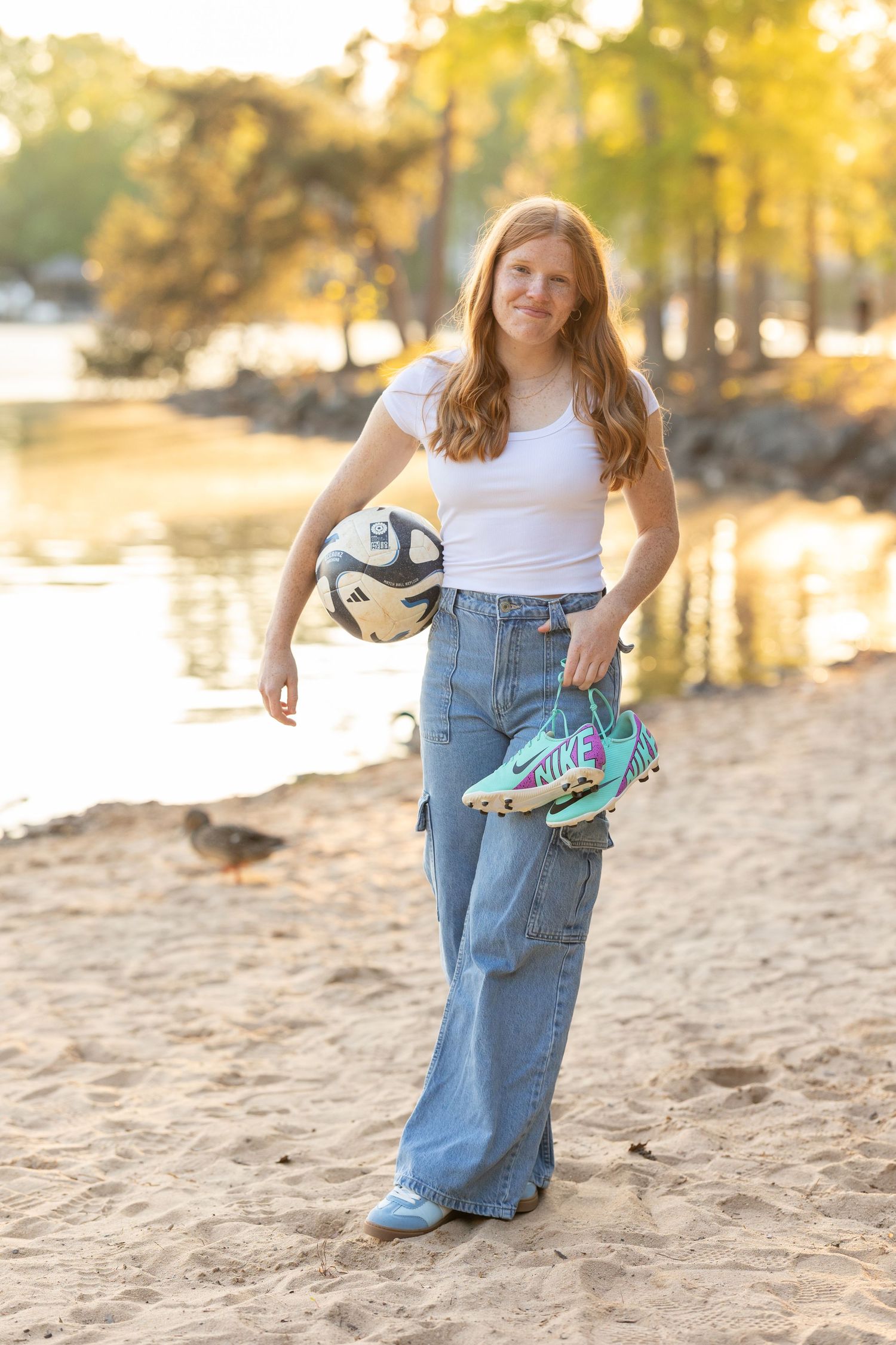 Senior portrait taken by Rock Hill Photographer, Natalie Wilson Photo
