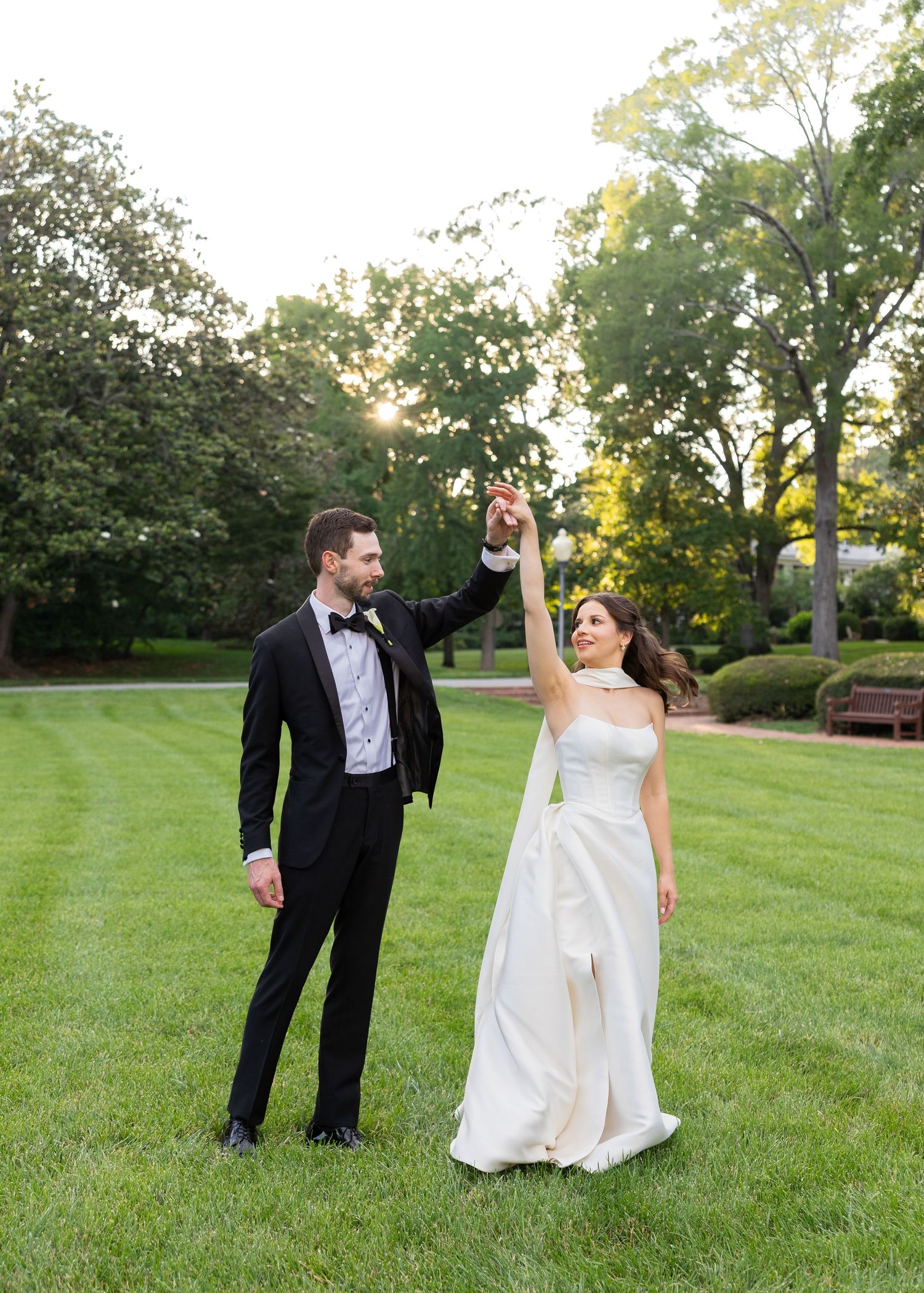 Bride and groom portraits, photo by Rock Hill Wedding Photographer, Natalie Wilson Photo