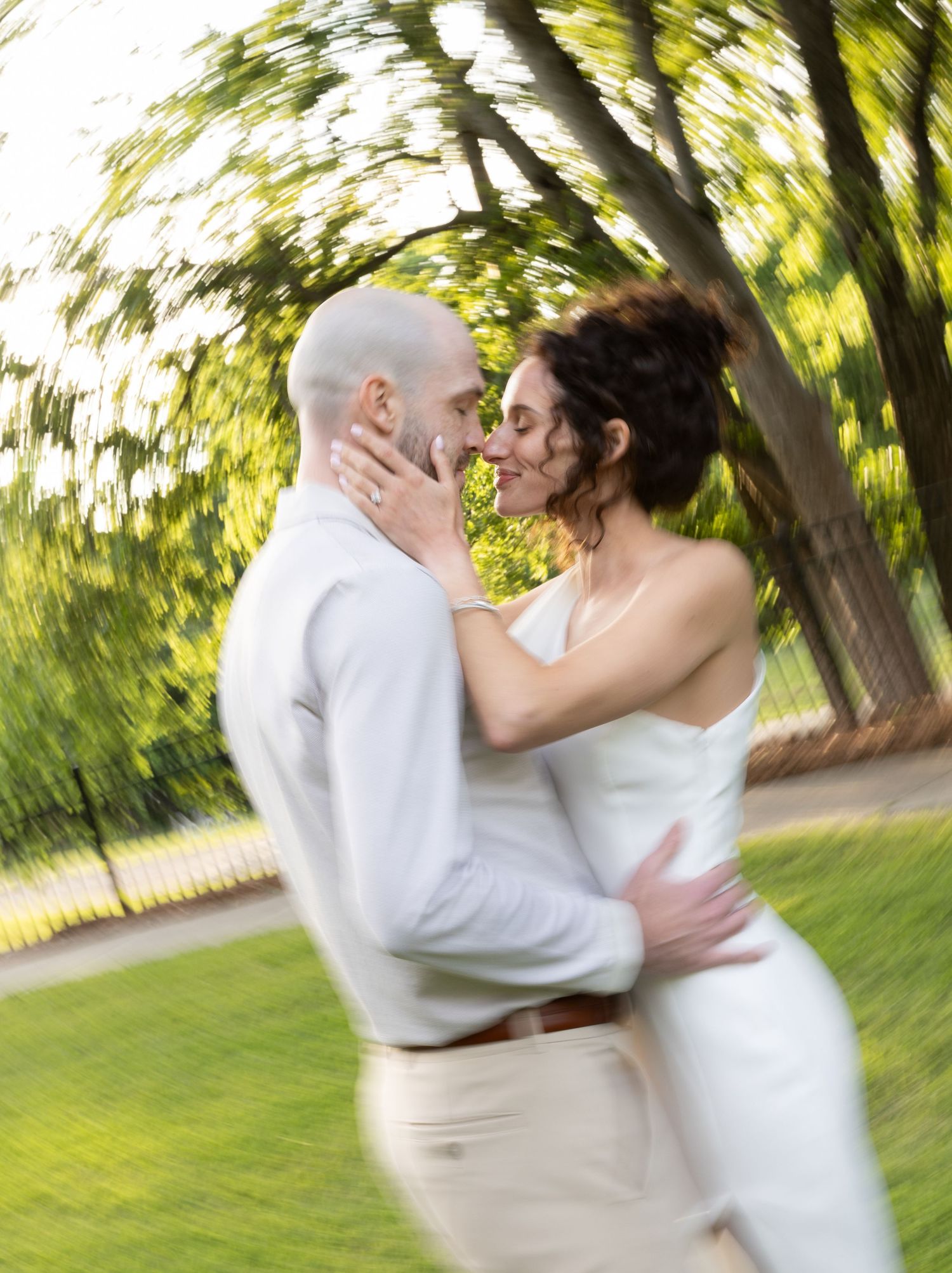 Artistic Engagement photography session at The Dairy Barn at Anne Springs Greenway by Fort Mill Photographer, Natalie Wilson Photo