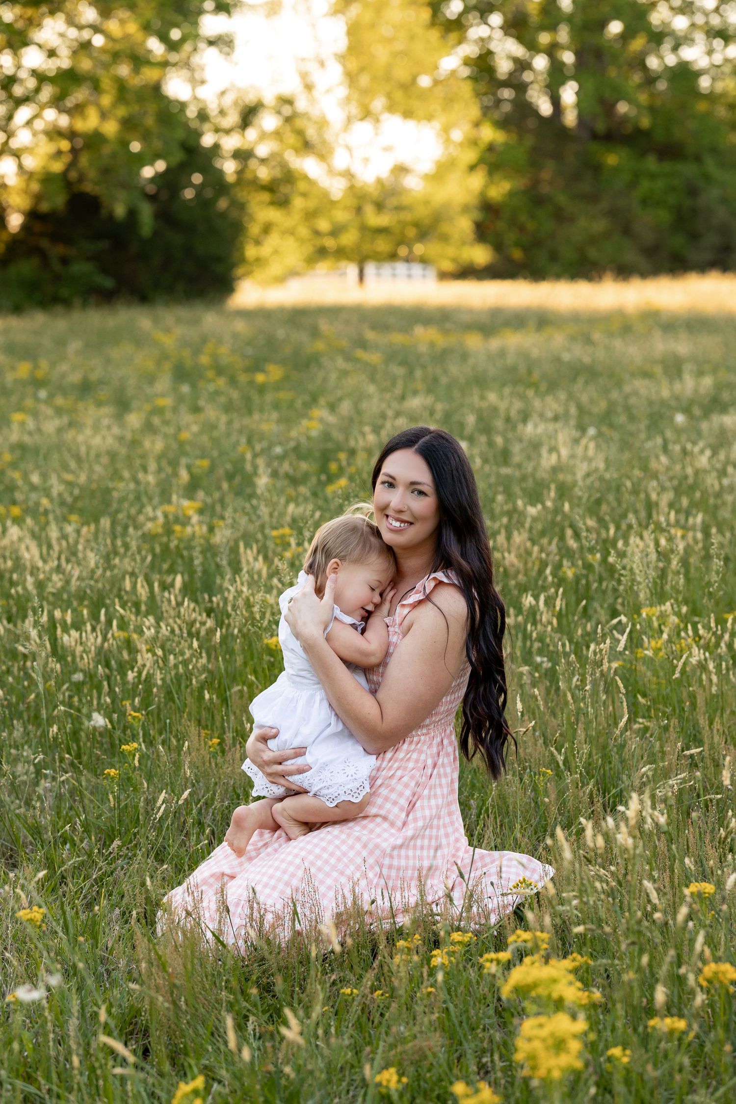 Mother holding baby, photo taken by Rock Hill Family Photographer, Natalie Wilson Photo