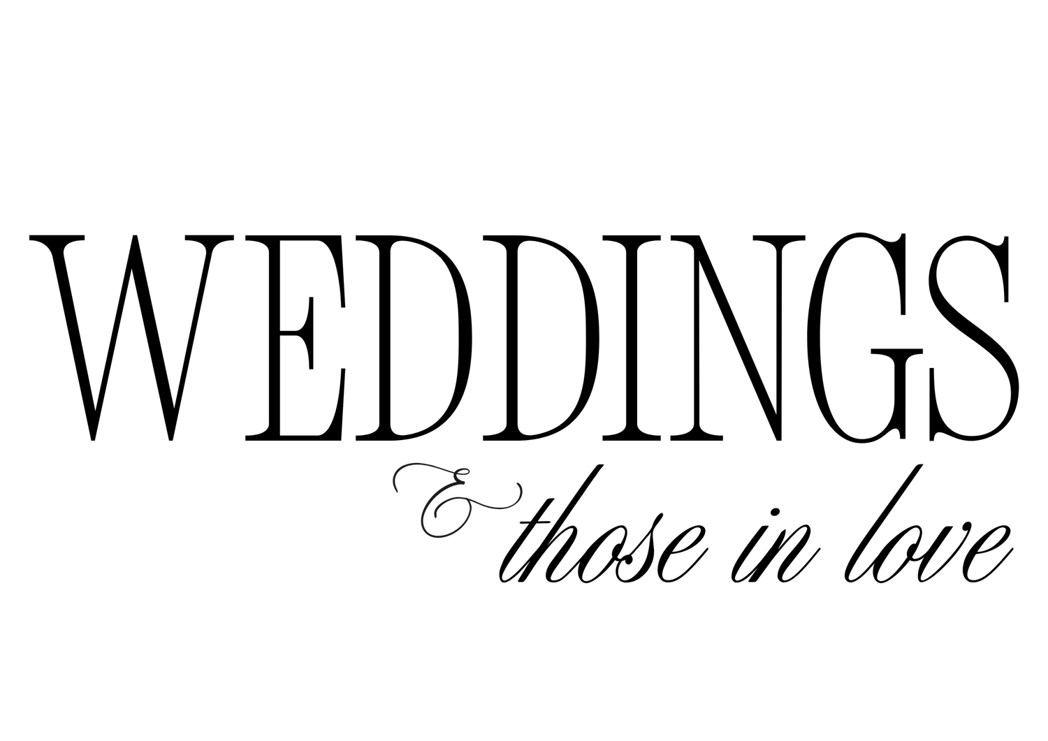 A design that says 