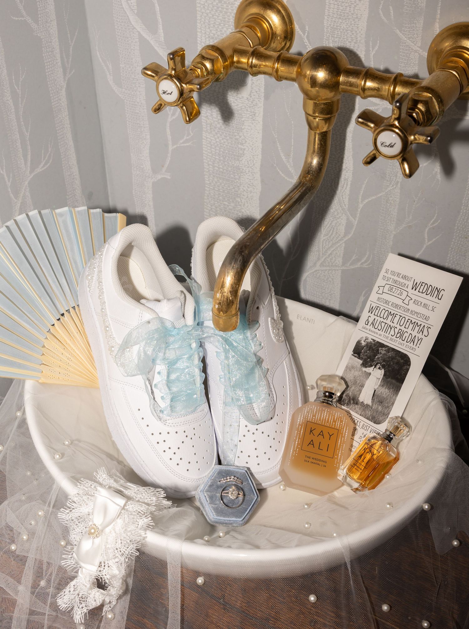 Wedding details, Photo at The Historic Robertson Homestead by Rock Hill Photographer, Natalie Wilson