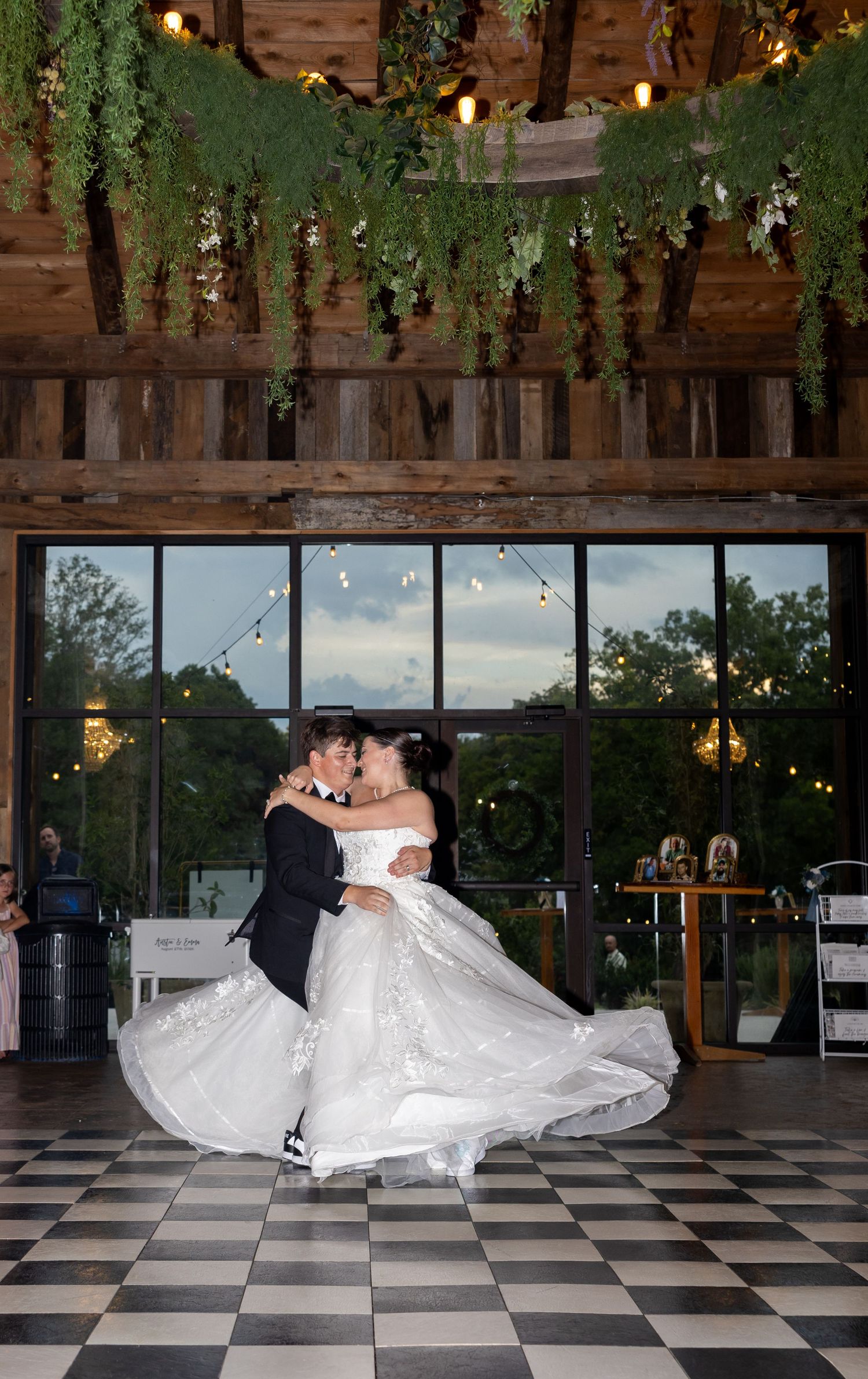 First dance for bride and groom. Photo taken by Rock Hill Wedding Photographer, Natalie Wilson