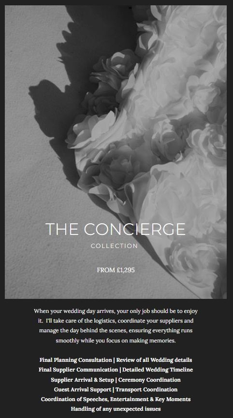 Seamless and professional destination wedding planning and on the day coordination for couples marrying in Alicante, Murcia & Valencia