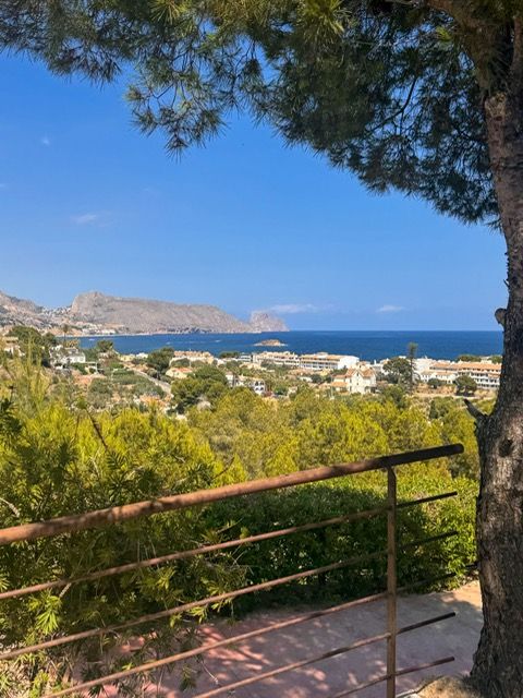 Beautiful Mediterranean wedding venue view overlooking the stunning Spanish landscape on the Costa Blanca