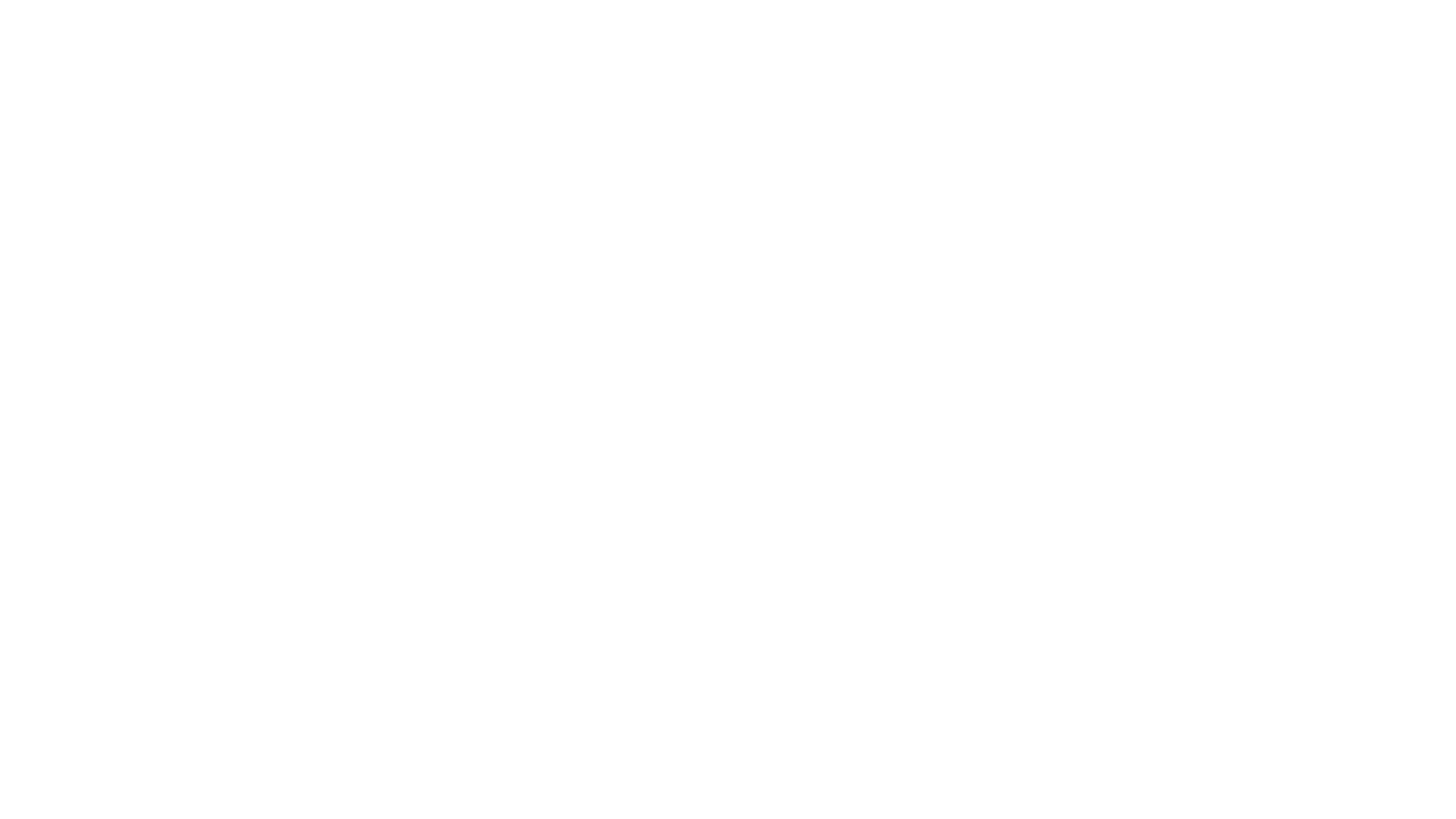 Minimalist design of curved parallel lines forming a circle on black background.