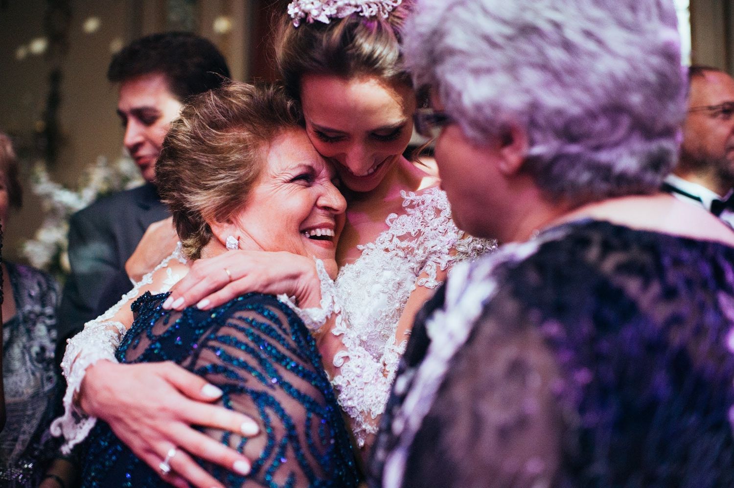 Intimate wedding couple moments captured in a series of emotional black and white photographs.