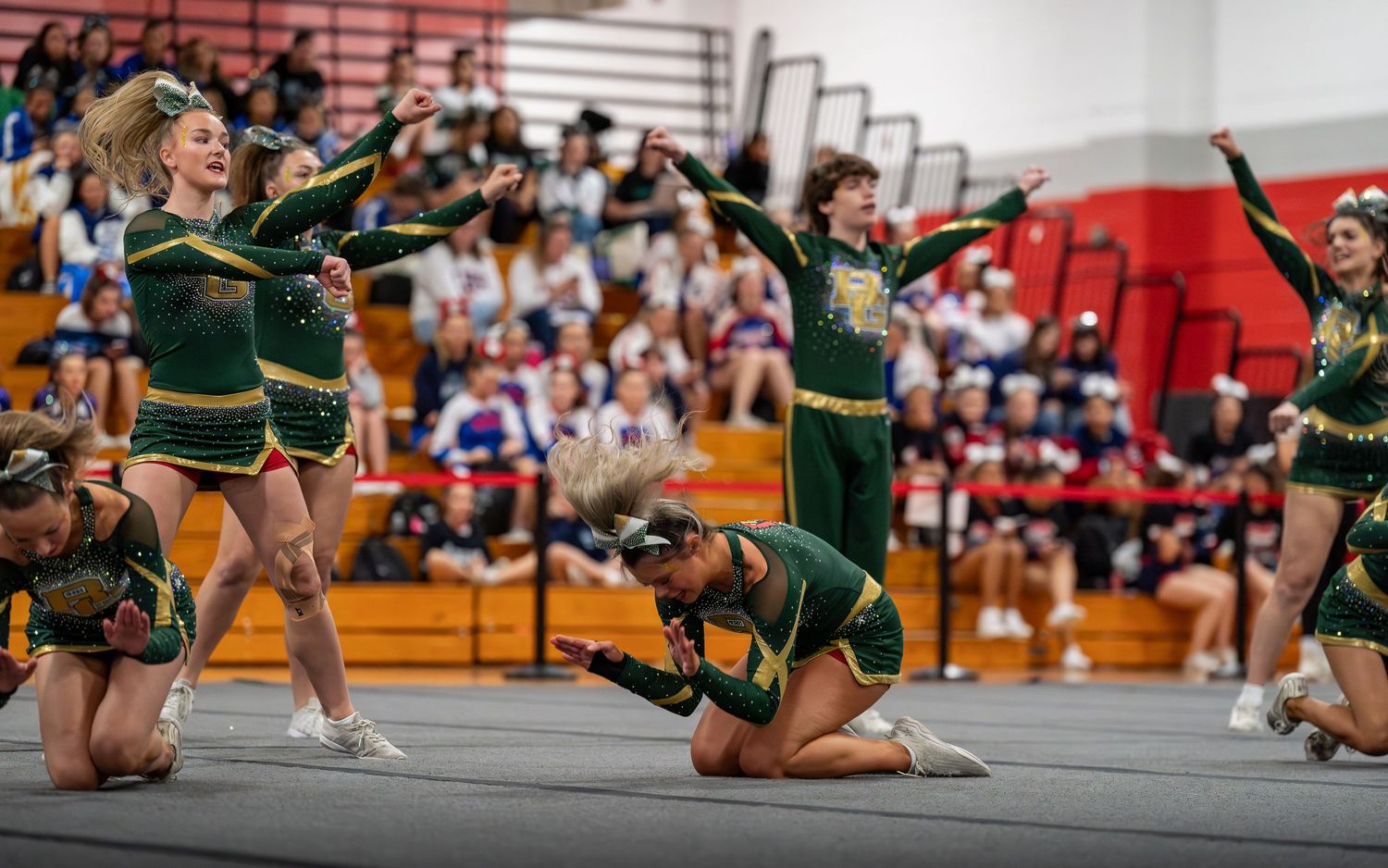 Fv3 Media Ambassador announcement for Mady Macgillivary - Cheerleading Captain for Bishop Guertin High School in New Hampshire