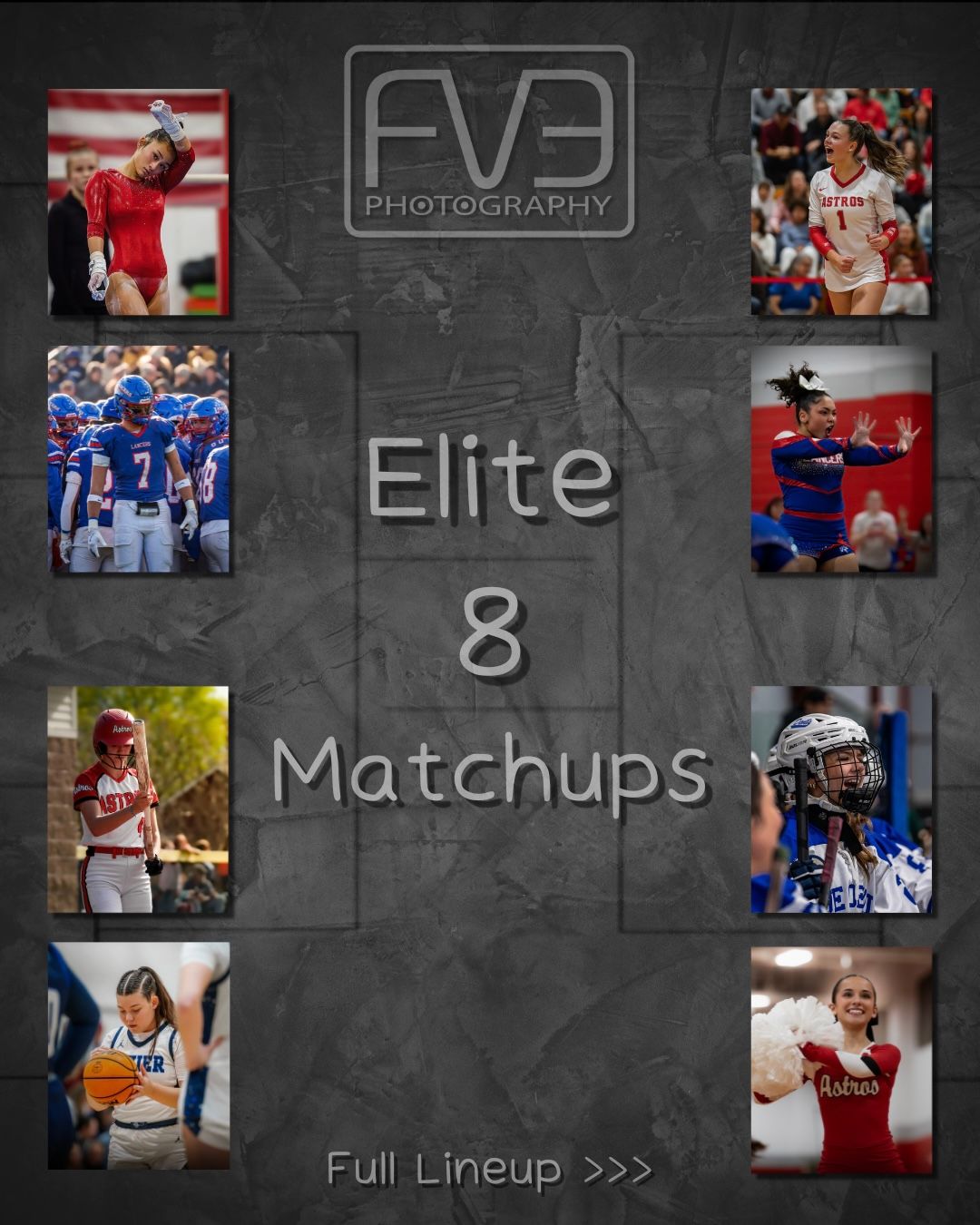 Fv3 Media New Hampshire Photography Videography Blog - March Madness recap breaking down all the sports photography Elite Eight bracket