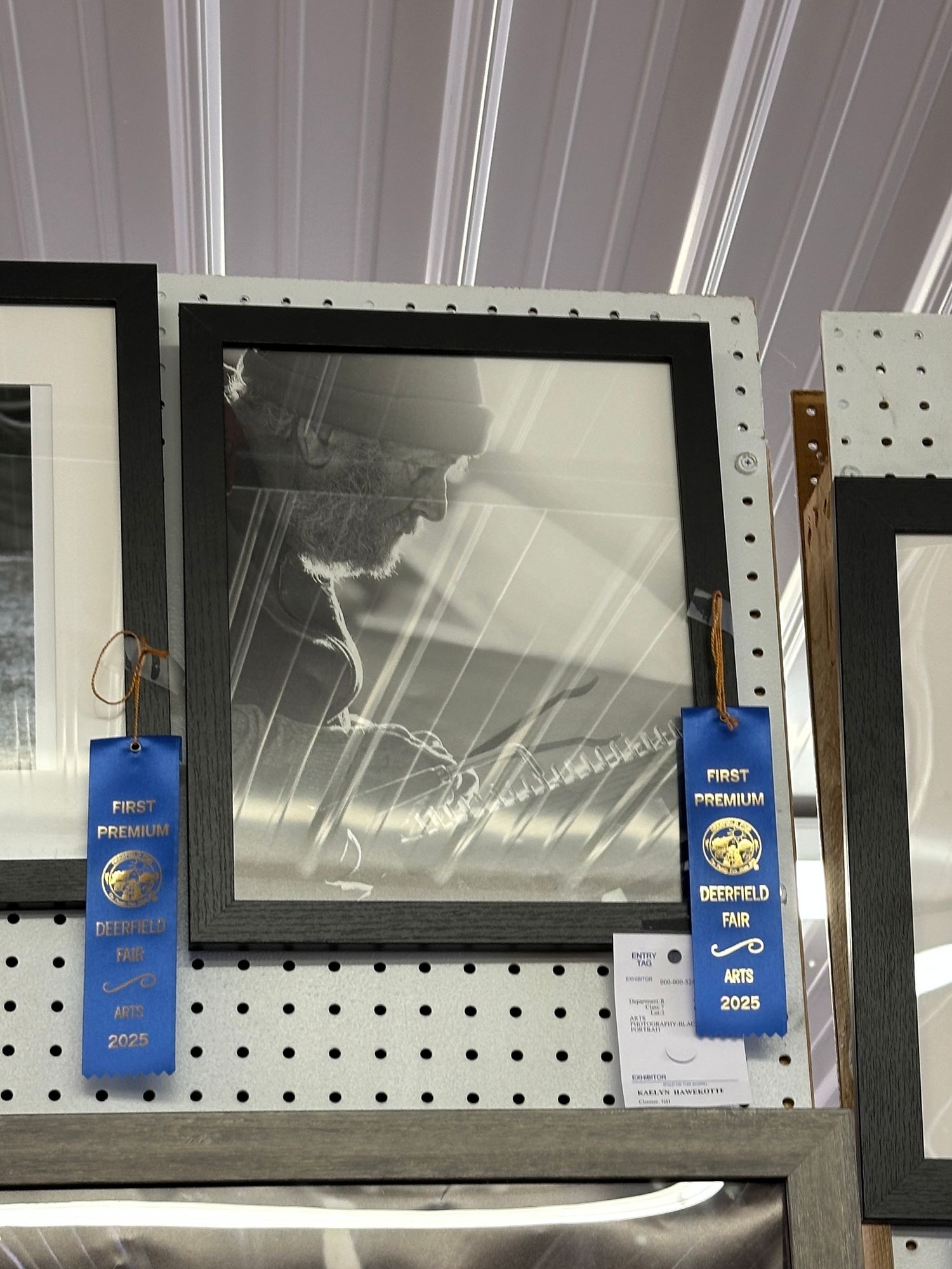Fv3 Media New England Photography - Blue Ribbon award at Deerfield New Hampshire state fair photography display