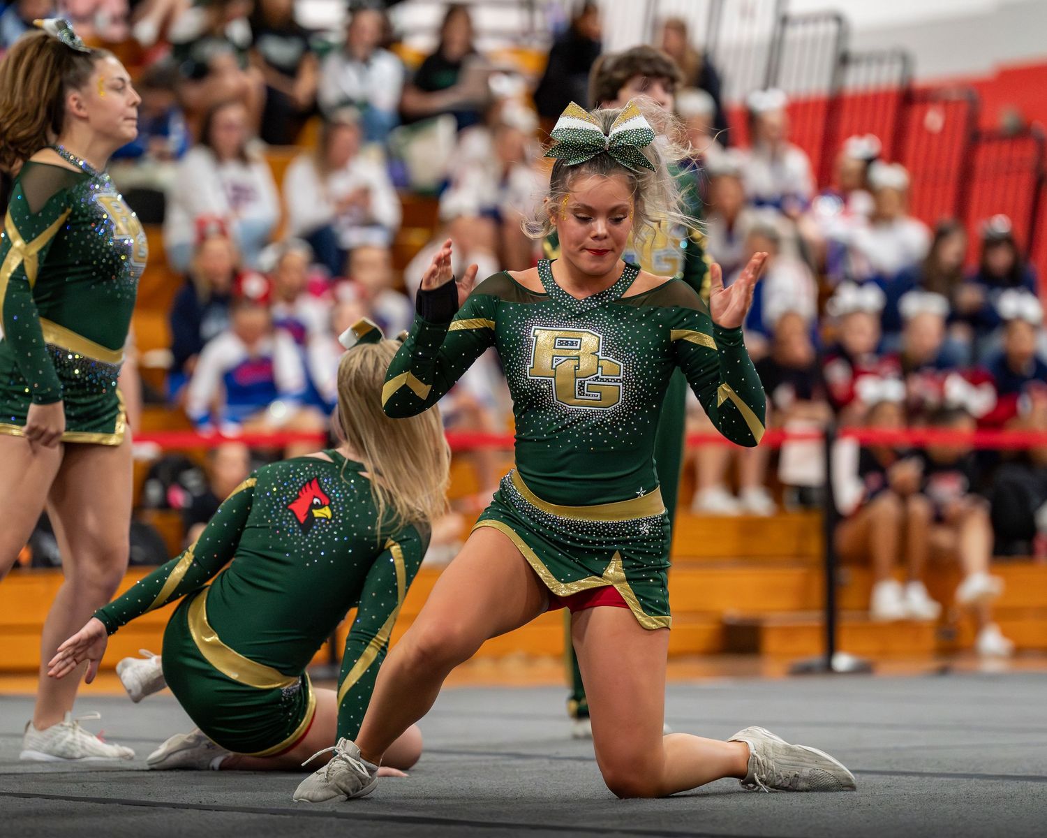 Fv3 Media Ambassador announcement for Mady Macgillivary - Cheerleading Captain for Bishop Guertin High School in New Hampshire