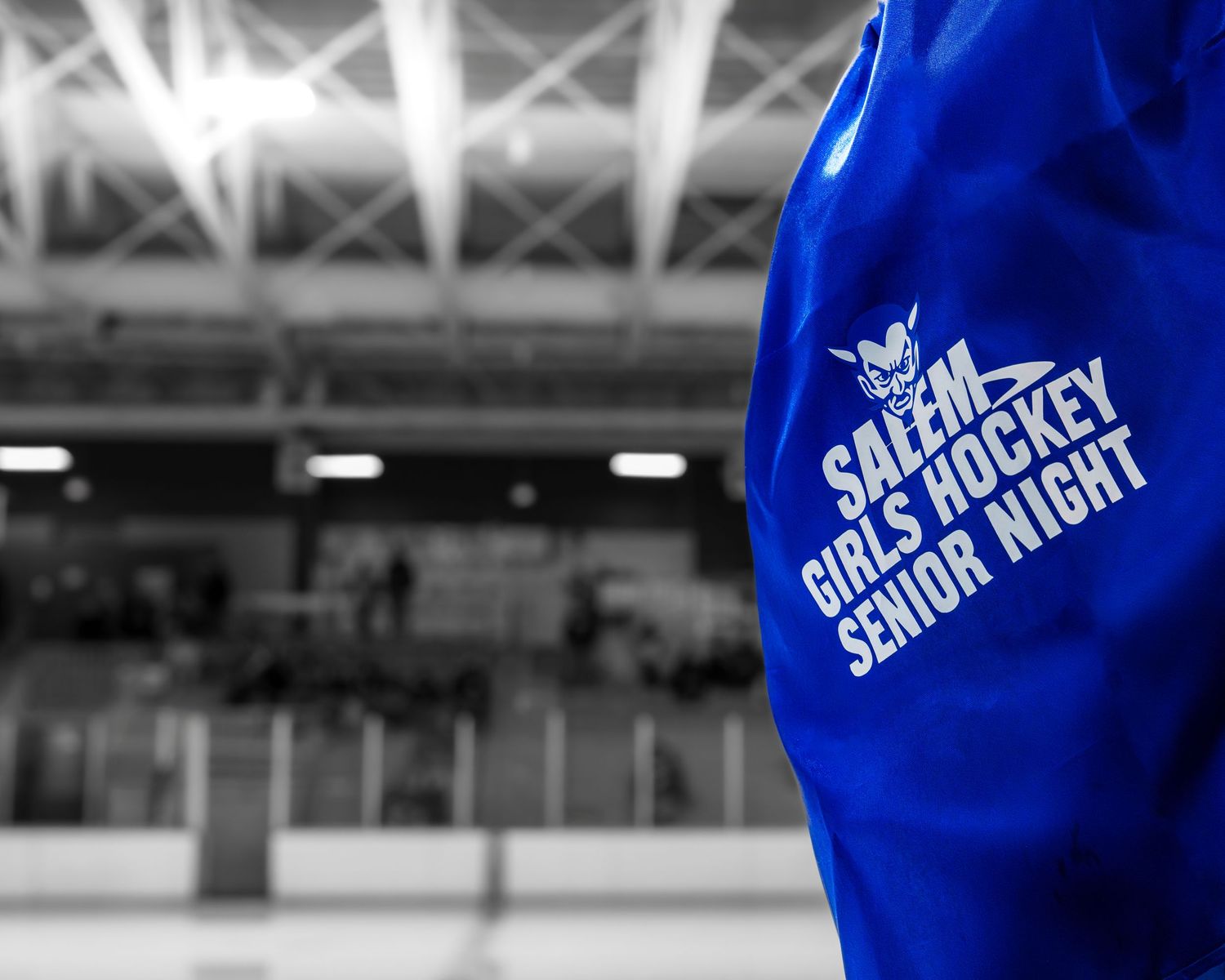 Fv3 Media LLC Salem NH Girls Hockey Senior Night coverage a Icenter ice rink in Salem New Hampshire