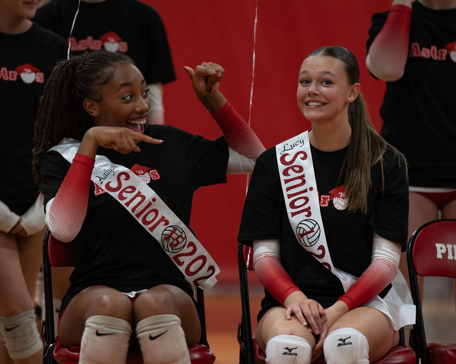 Fv3 Media LLC - Senior Game coverage or Pinkerton Academy girls volleyball seniors