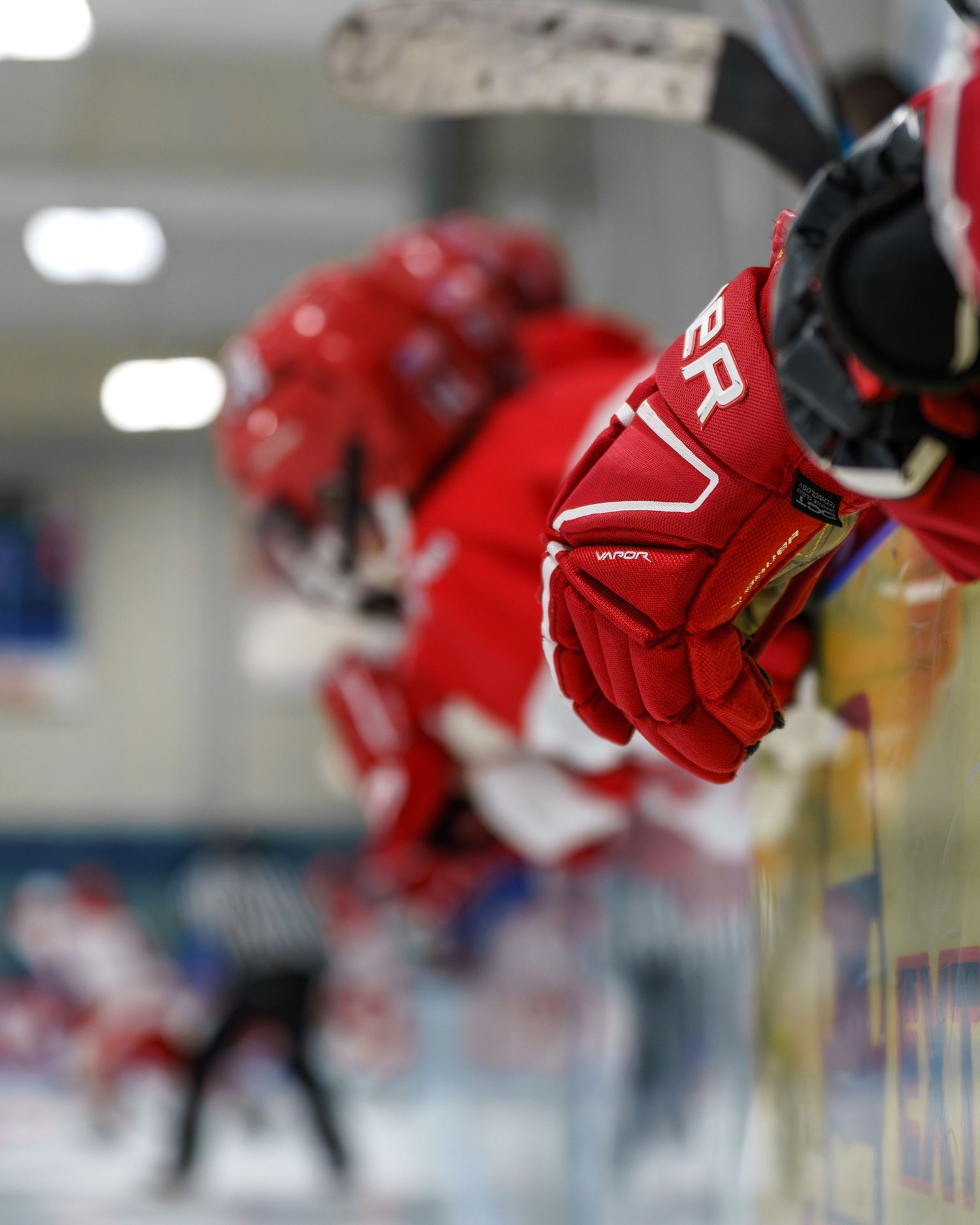 Fv3 Media Testimonials - Pinkerton Academy Astros Hockey glove background photo