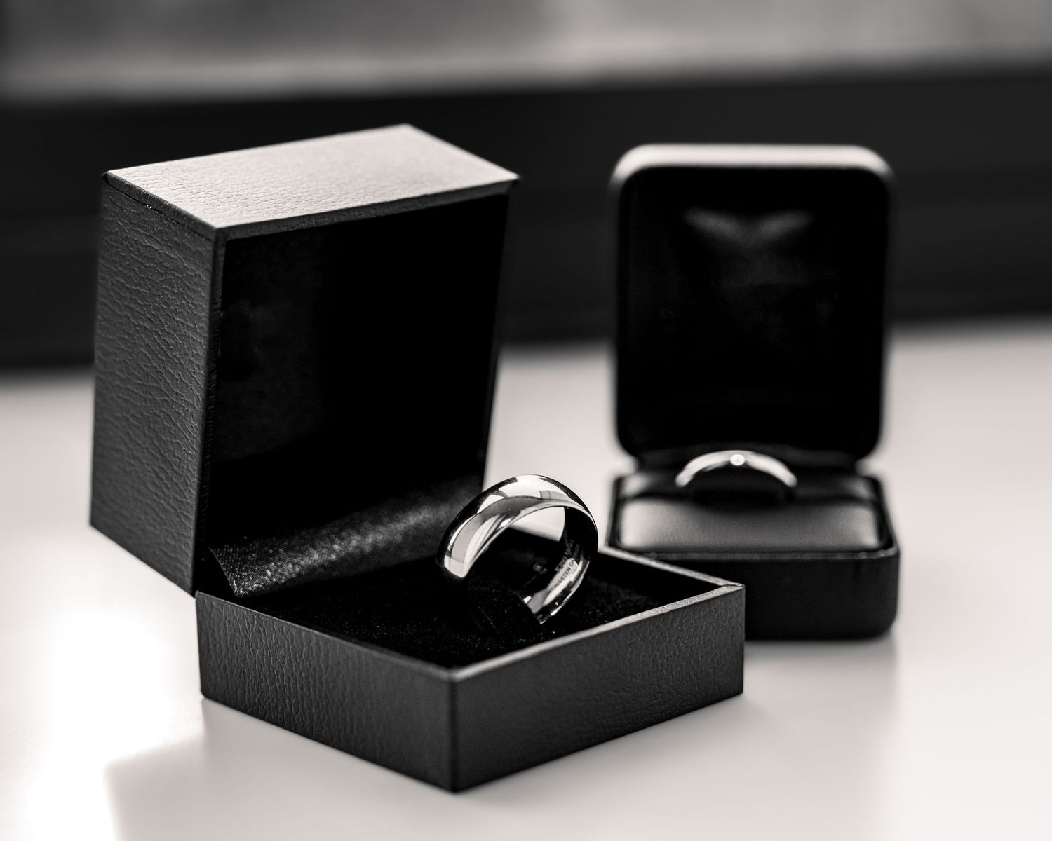 Fv3 Media Photography of wedding rings before an elegant New England church wedding ceremony New Hampshire macro photography detail close up